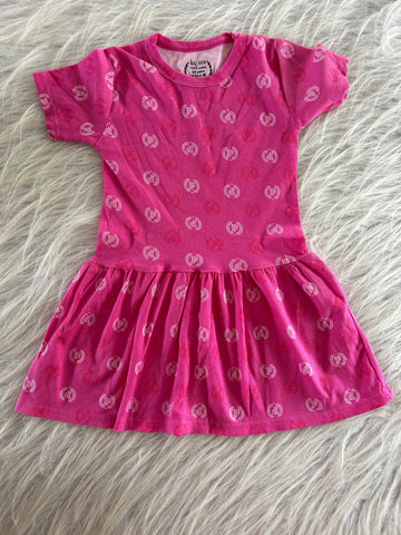 HALF SLEEVE FROCKS 3-4 YEARS