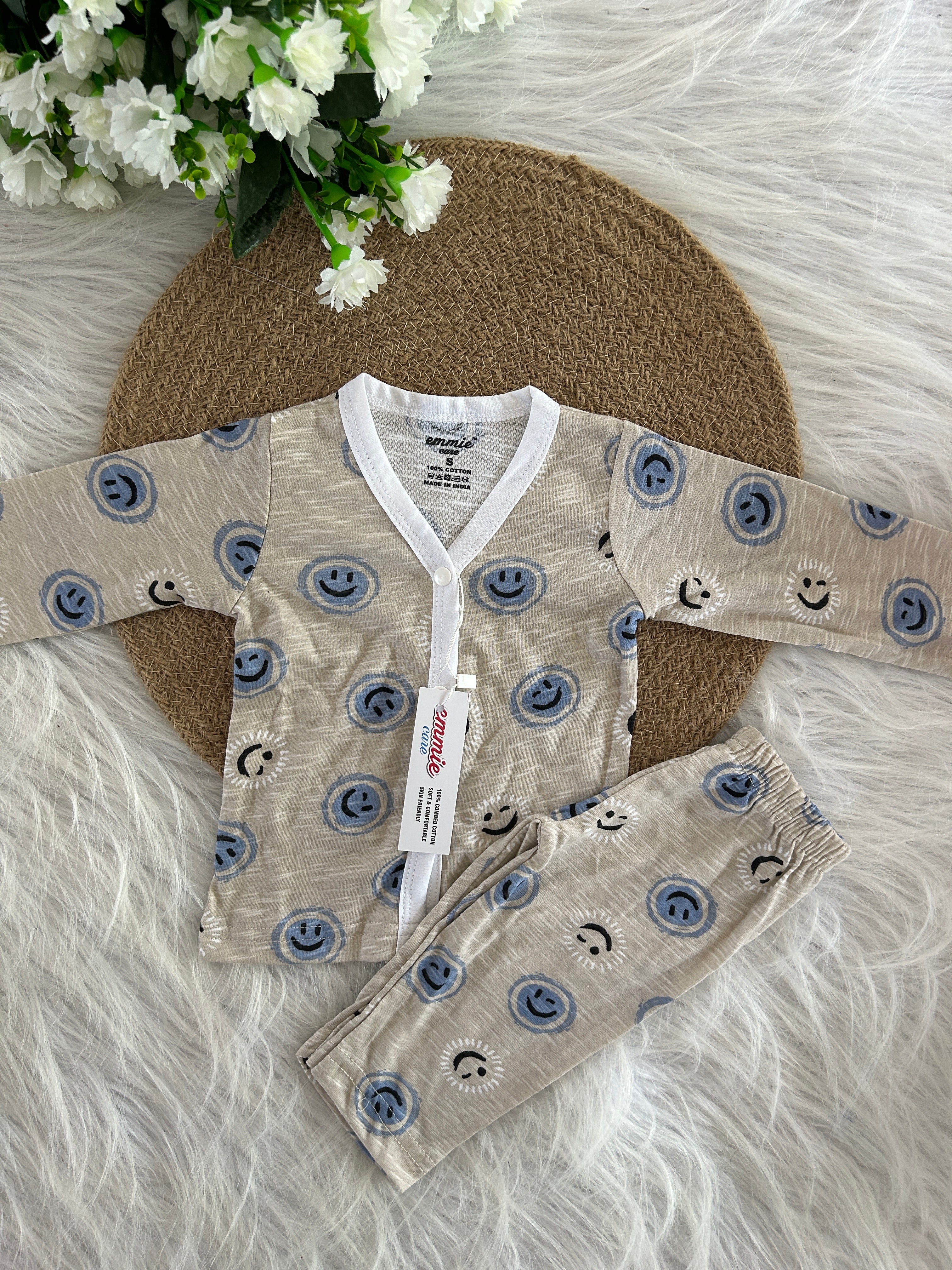 FULL SLEEVE/ JABLA SETS 0-3 MONTHS 1128