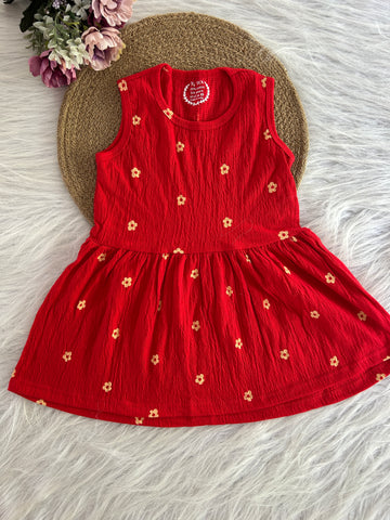 SLEEVELESS FROCKS 2-3 YEARS 1131