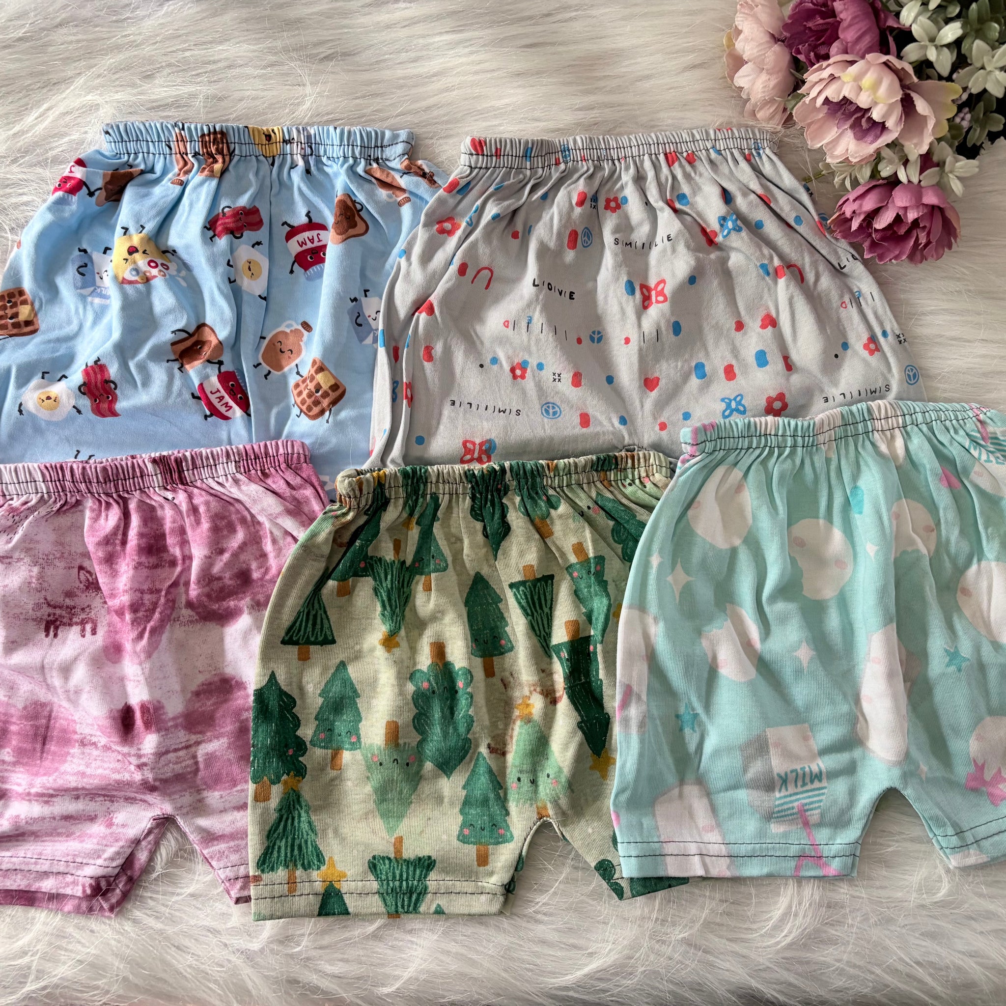 COMBO SHORTS SET (RANDOM 5 PC) CS1190