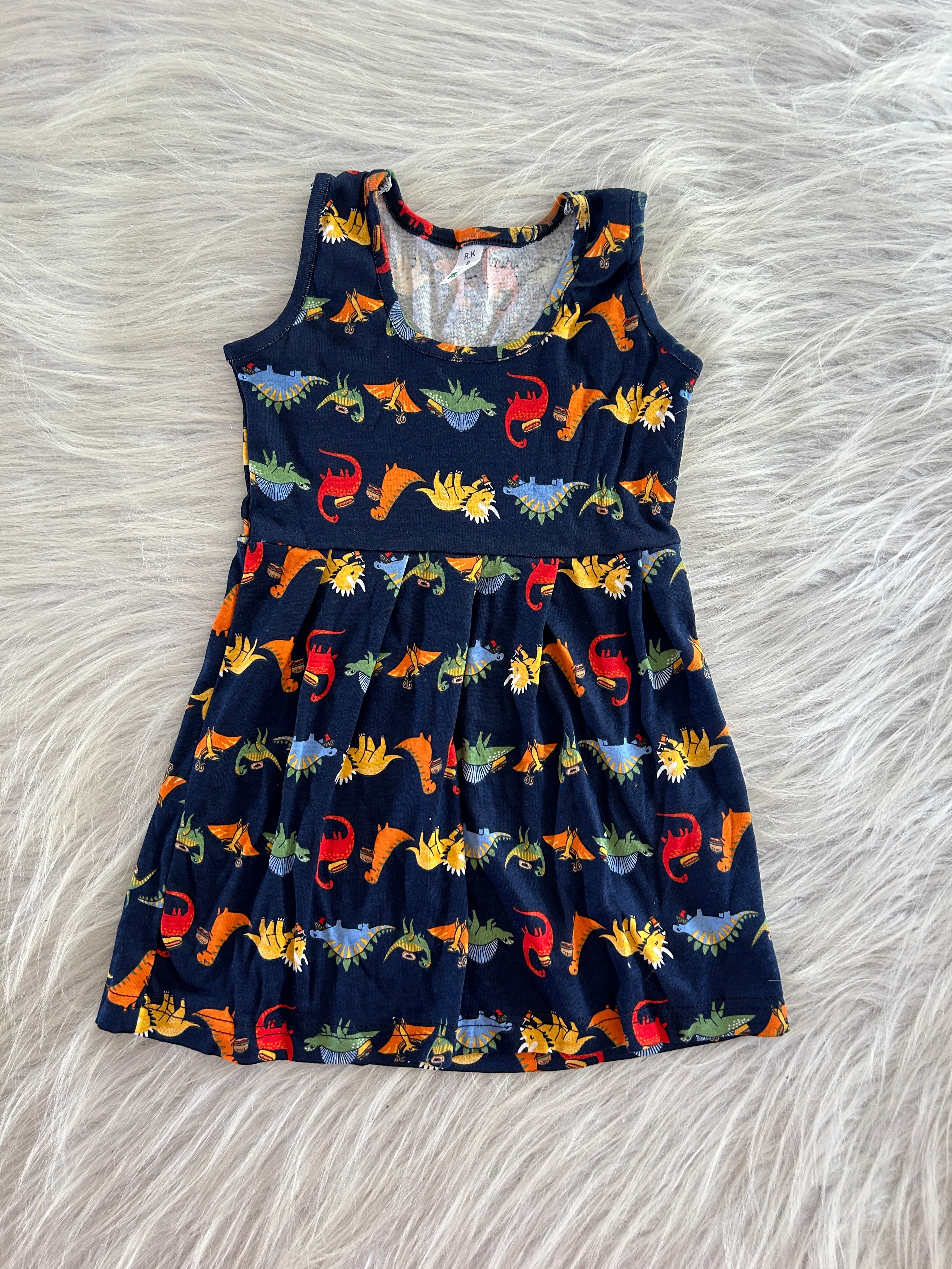 SLEEVELESS FROCKS 2-3 YEARS
