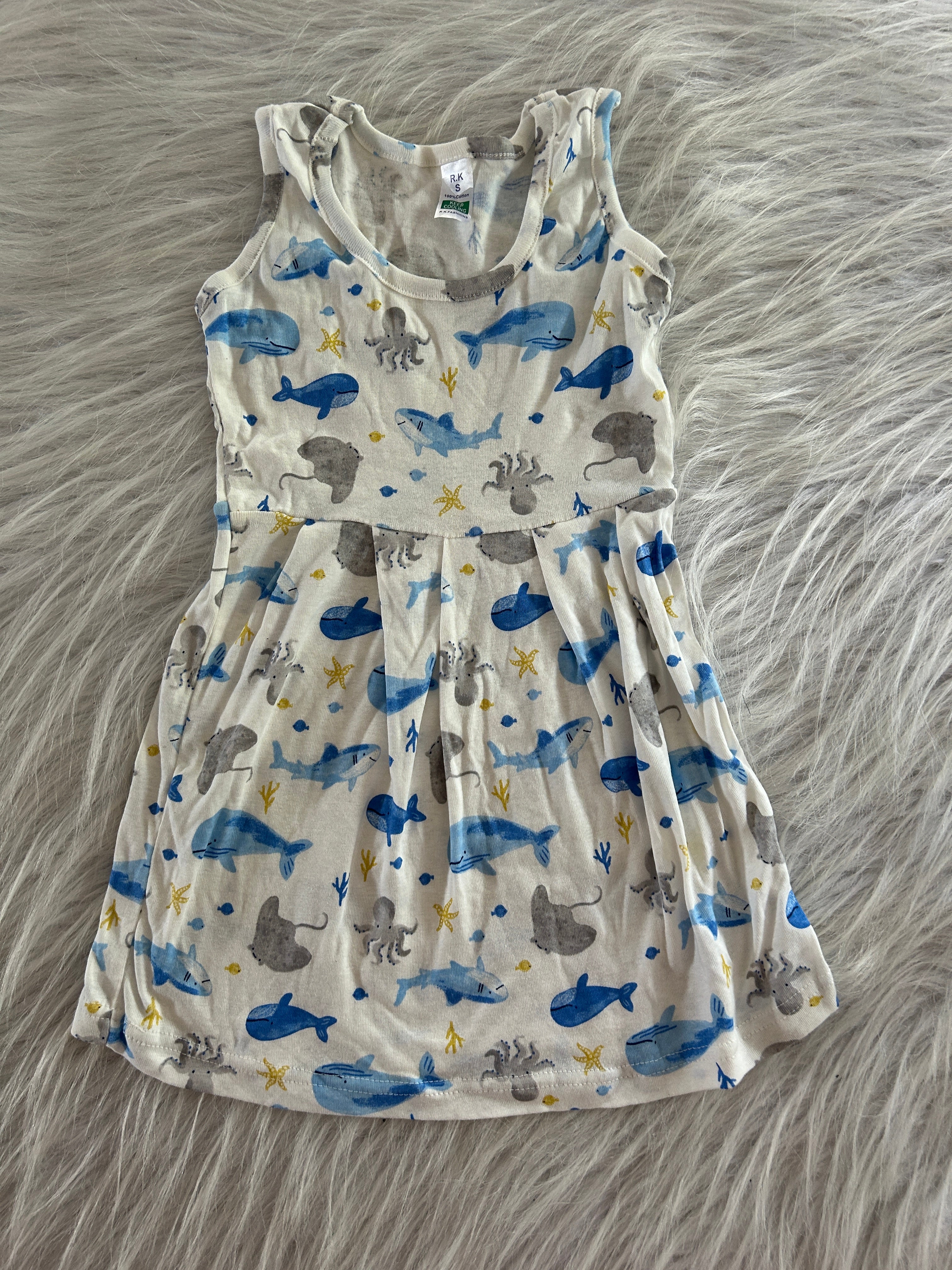 SLEEVELESS FROCKS 2-3 YEARS