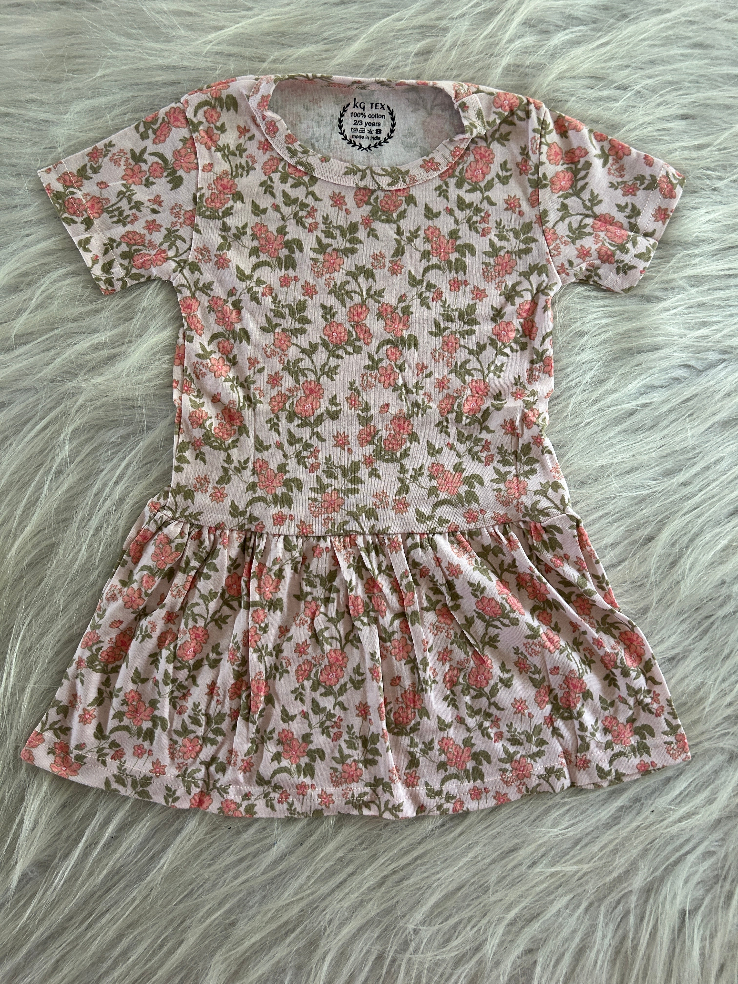 HALF SLEEVE FROCK 2-3 YEARS