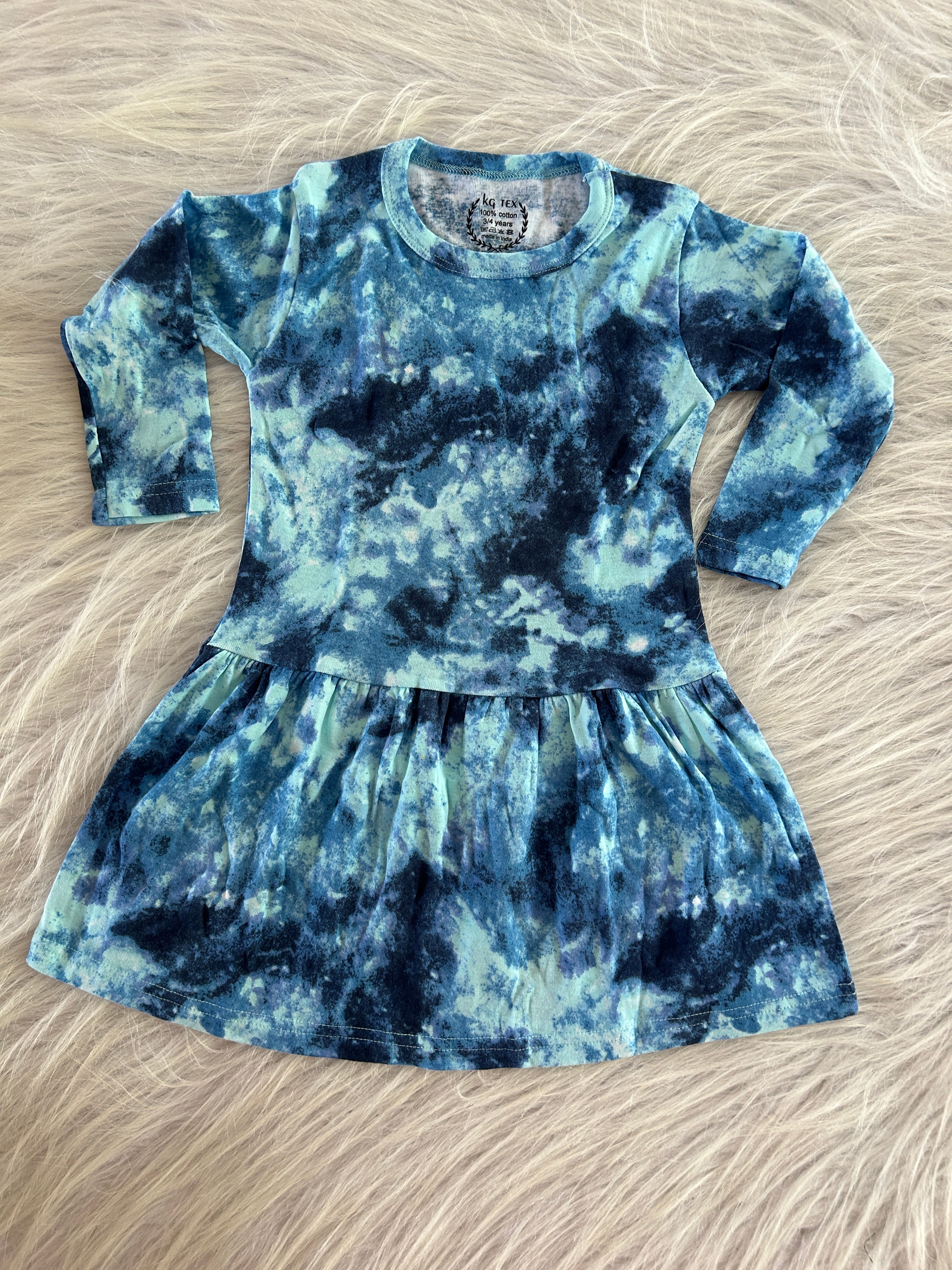 FULL SLEEVE FROCKS 3-4 YEARS