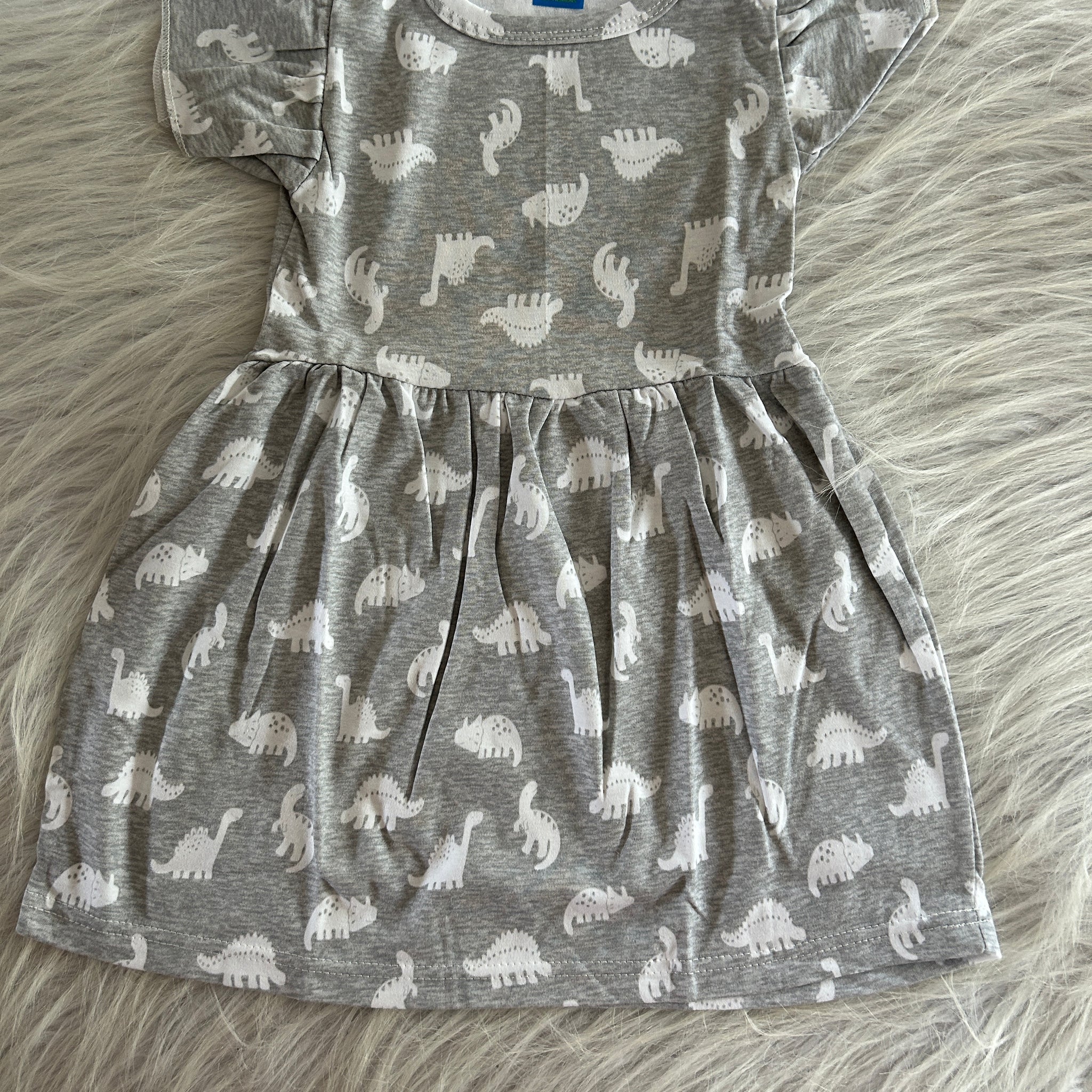RUFFLE SLEEVE FROCKS 3-4 YEARS