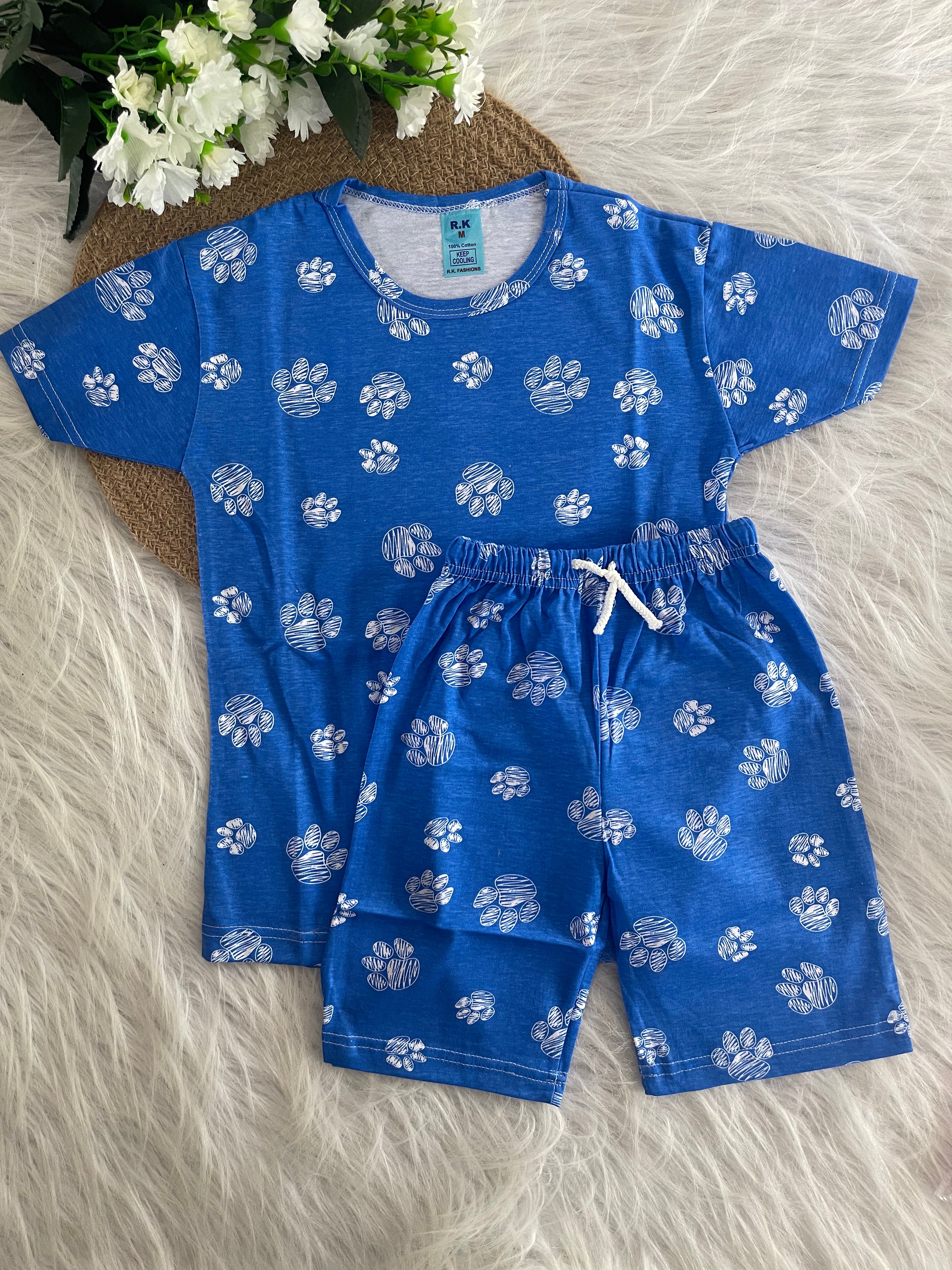 PRINTED SHORTS SETS 6-7/ 7-8 YEARS