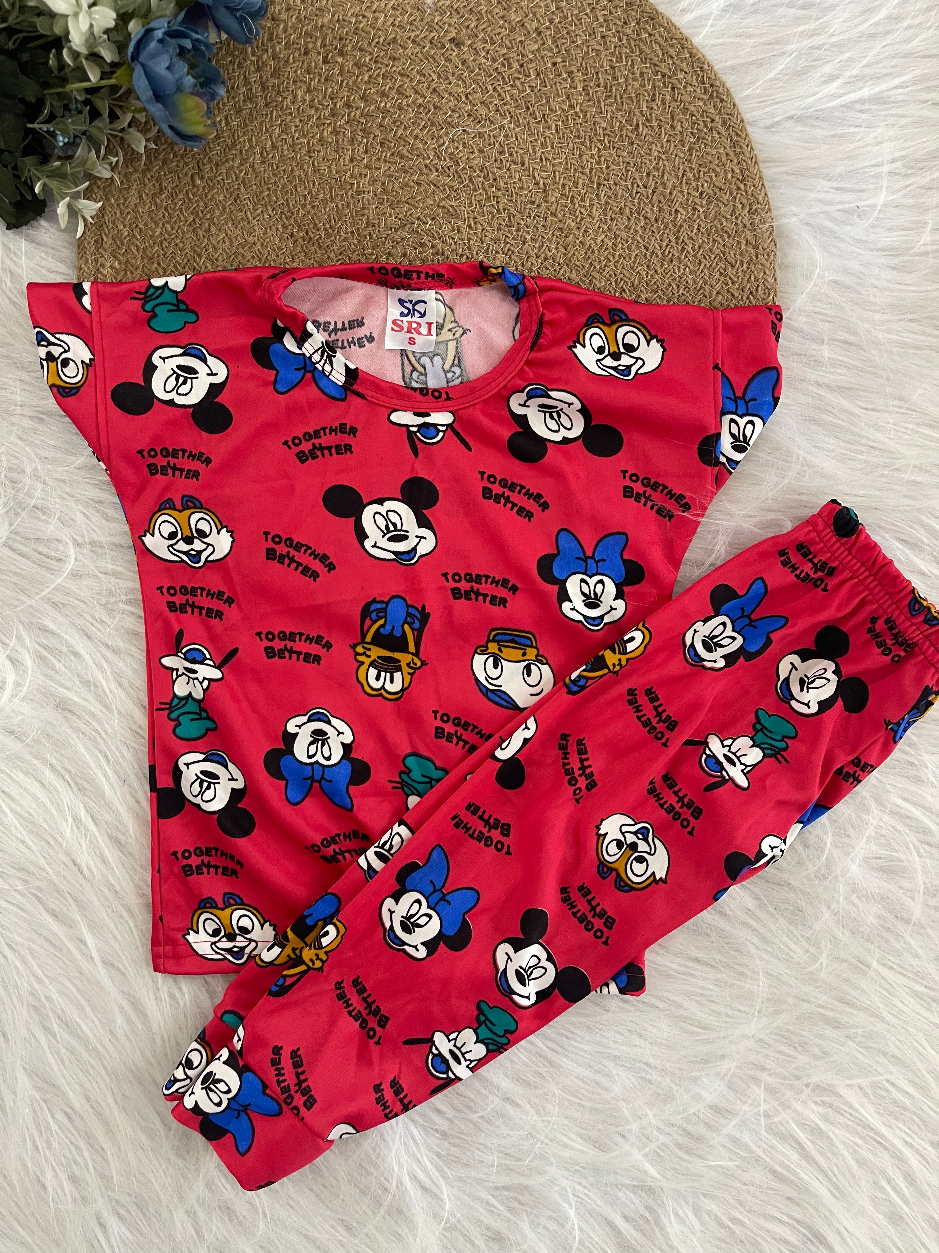 CARTOON PYJAMA SETS