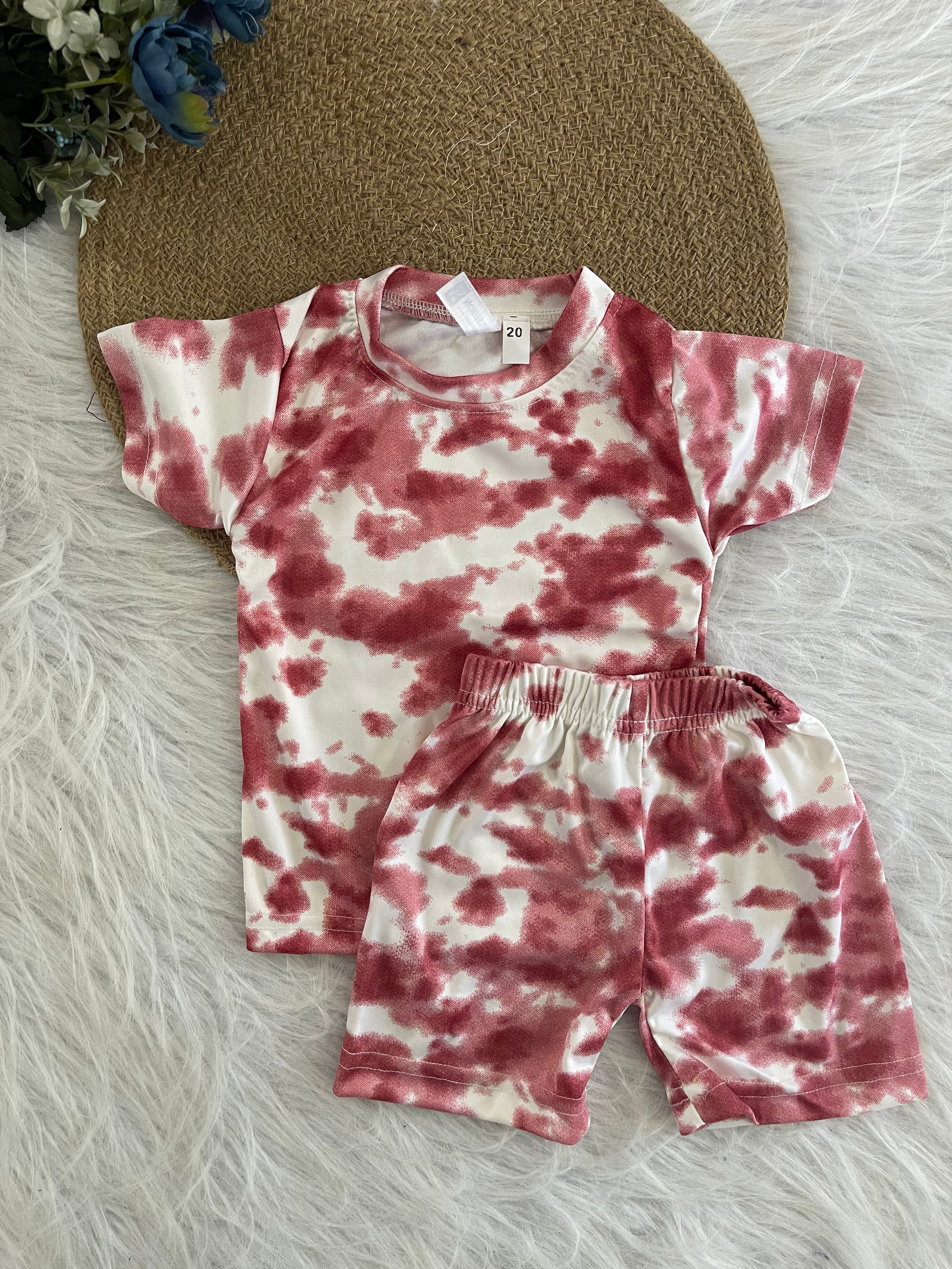 TIE DYE SHORTS