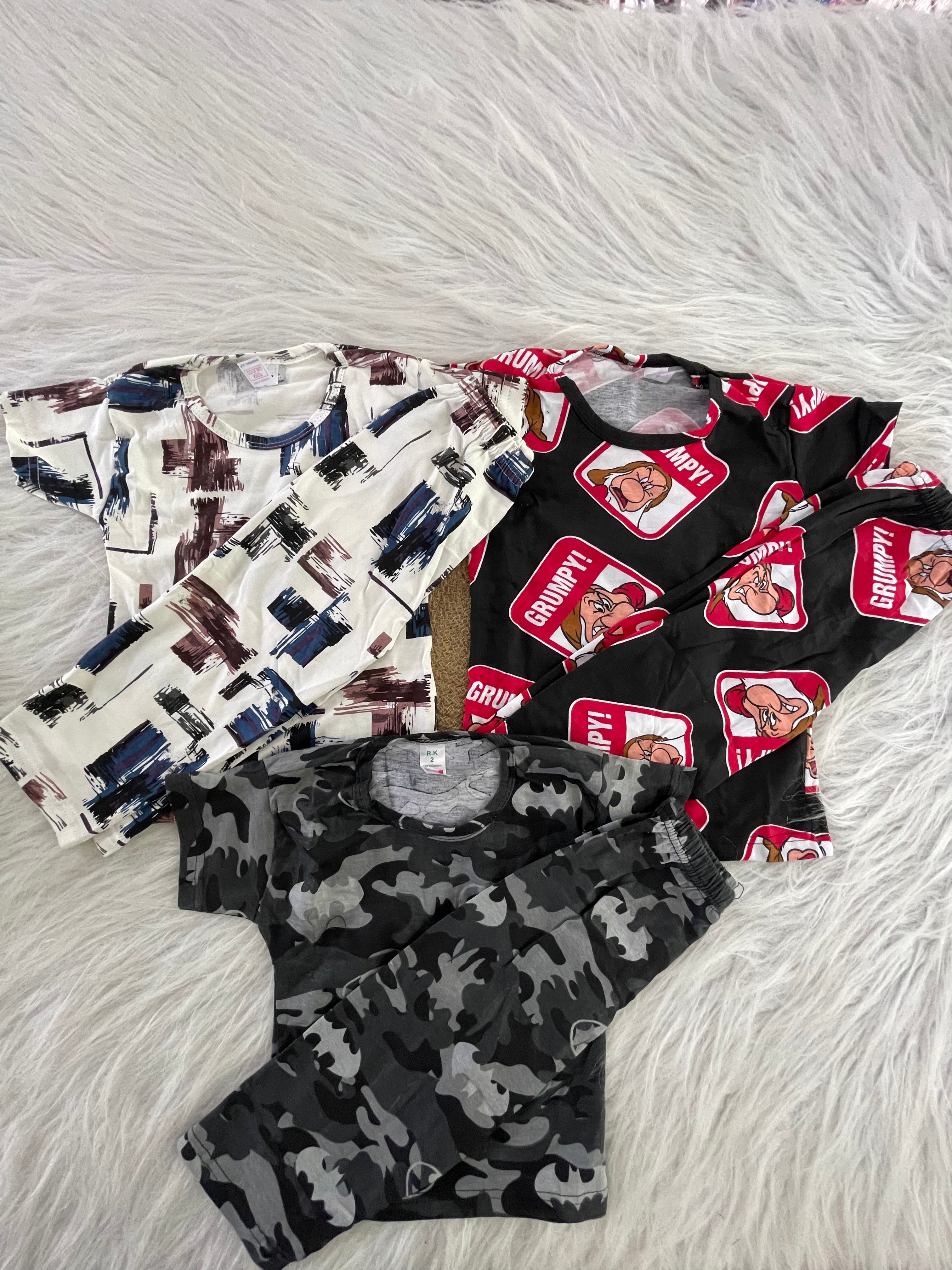 3 PC COMBO SETS 1-2 YEARS 1157
