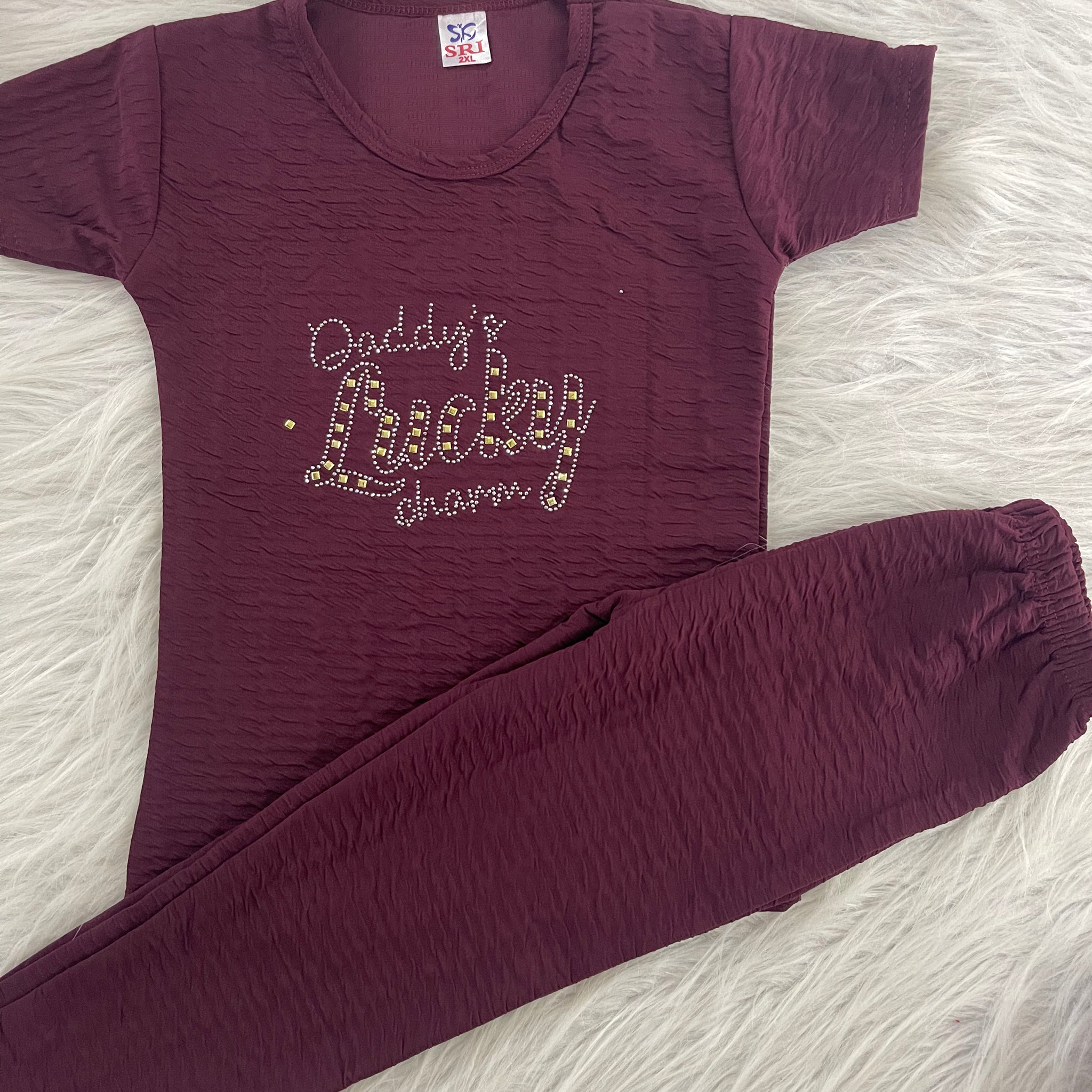 CRINKLED  PANT SET