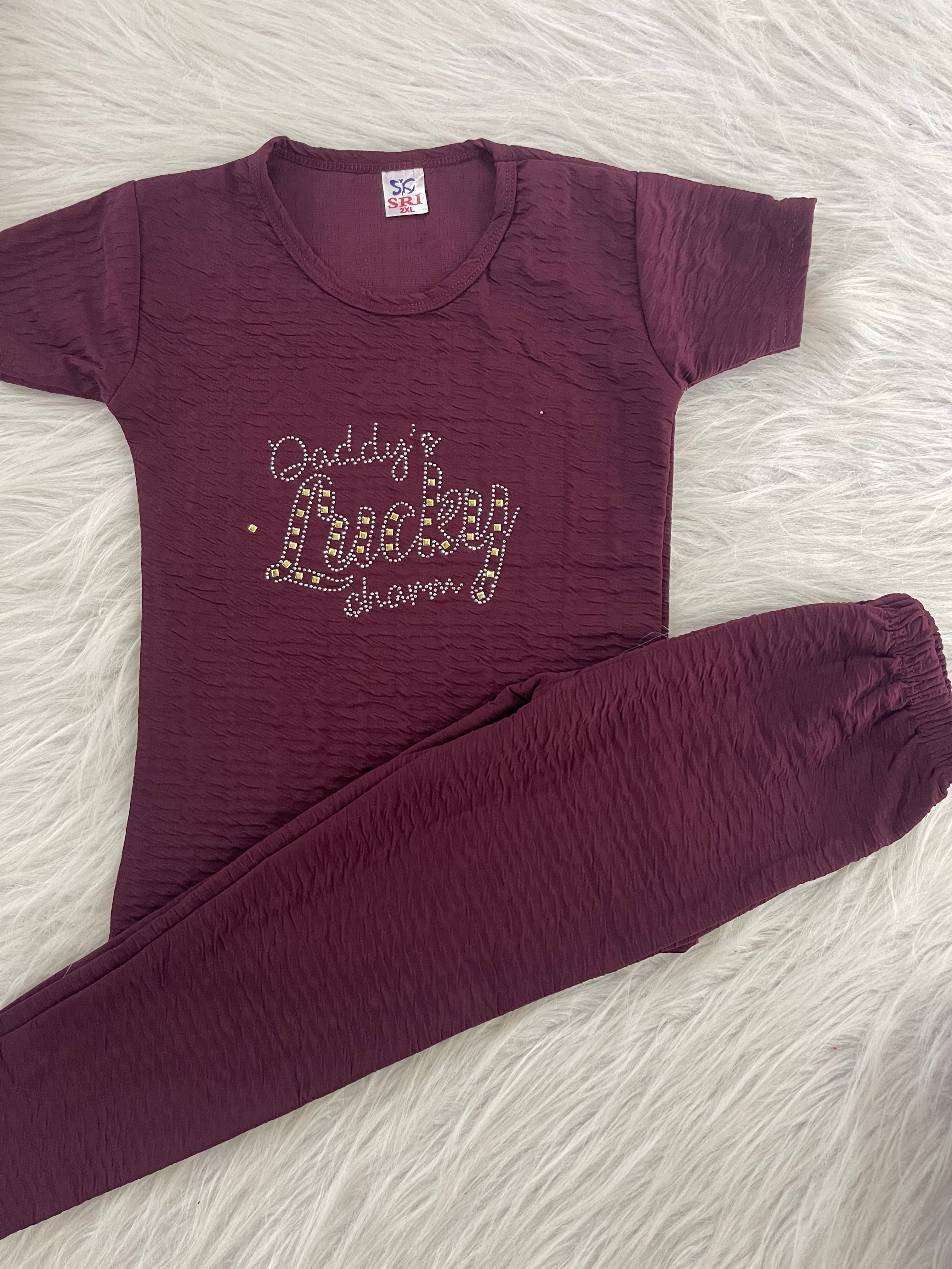 CRINKLED  PANT SET