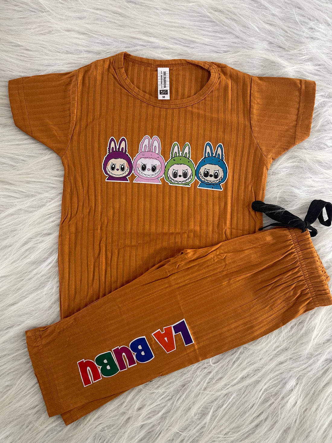 LABUBU PRINTED PYJAMA SETS 1996