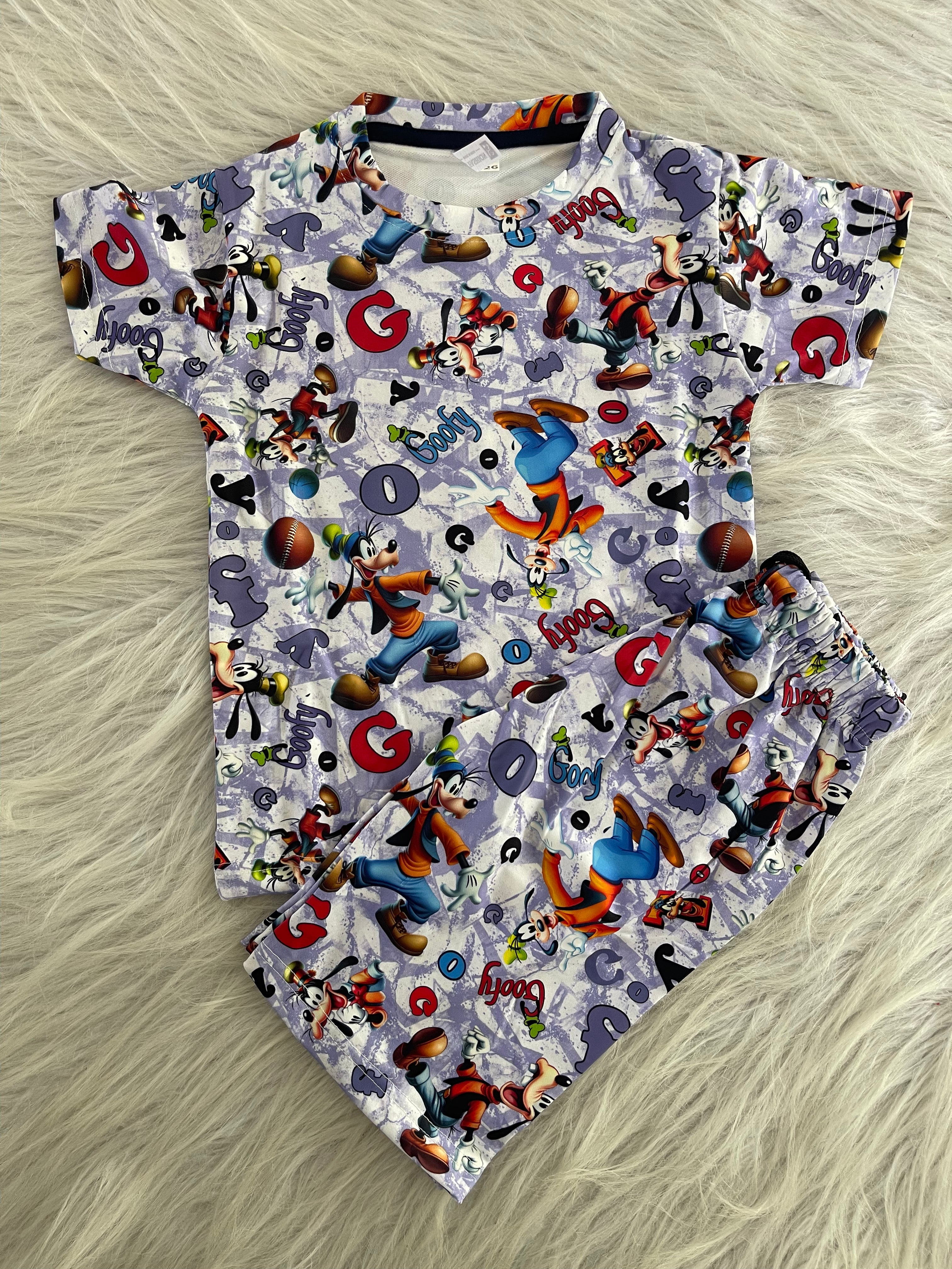 CARTOON PRINT CO ORD SETS