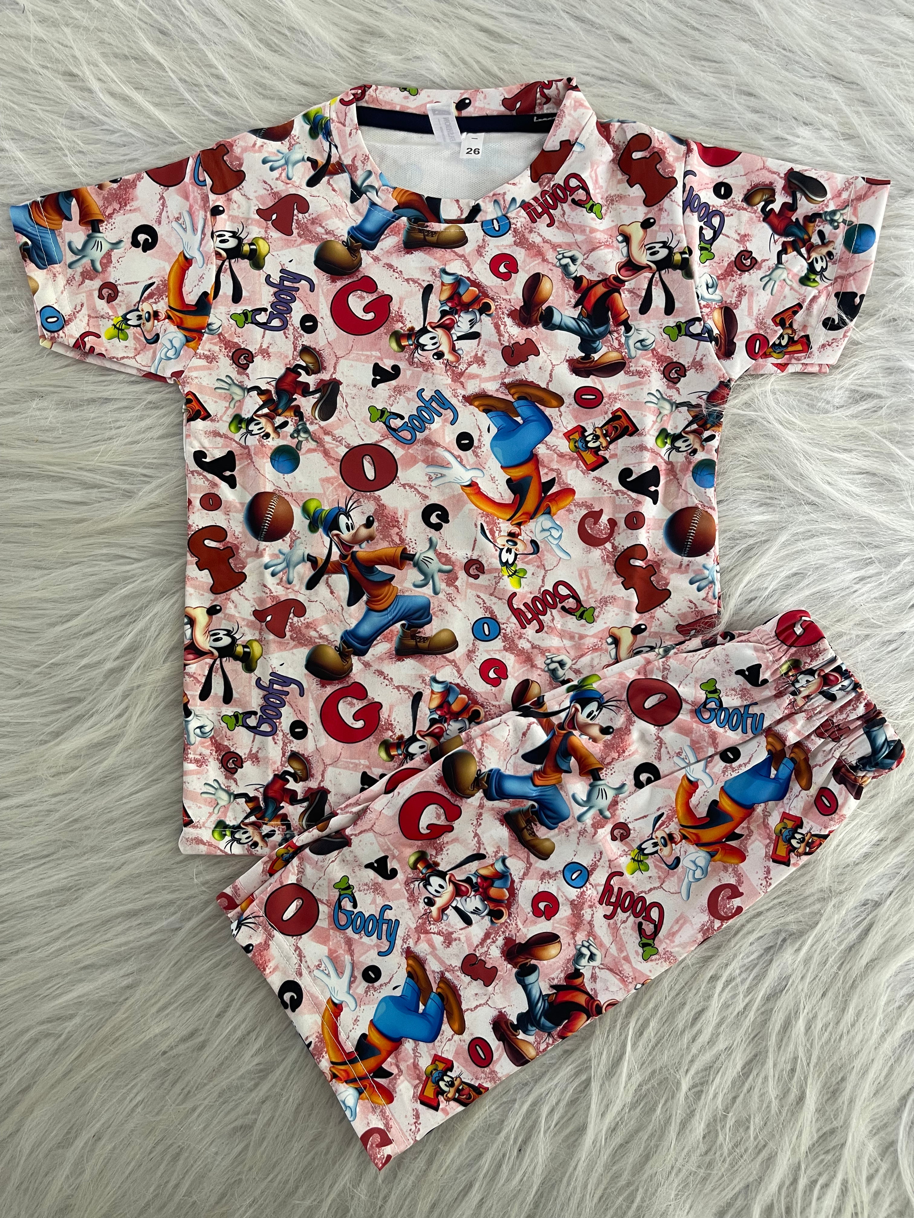 CARTOON PRINT CO ORD SETS