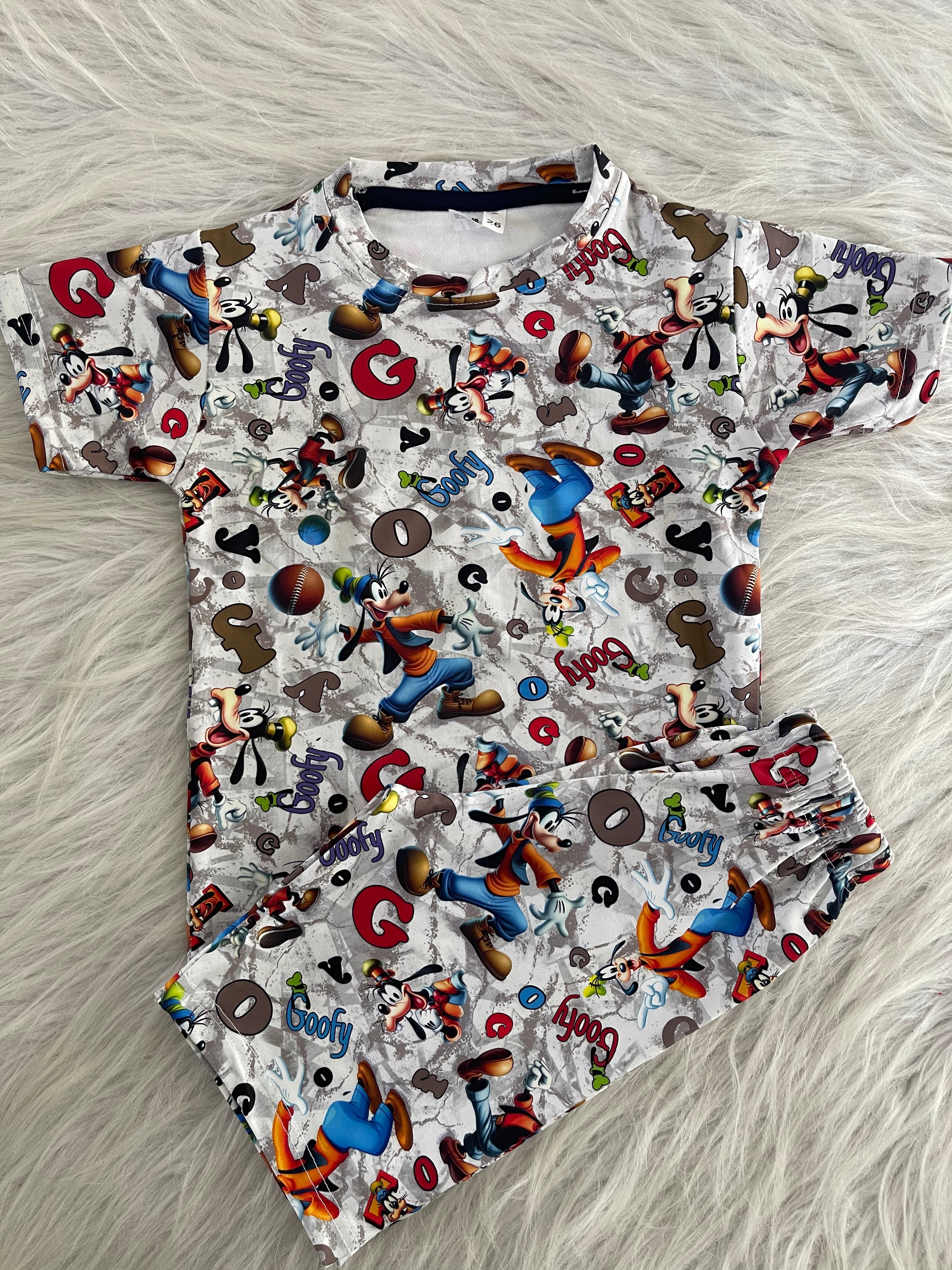 CARTOON PRINT CO ORD SETS