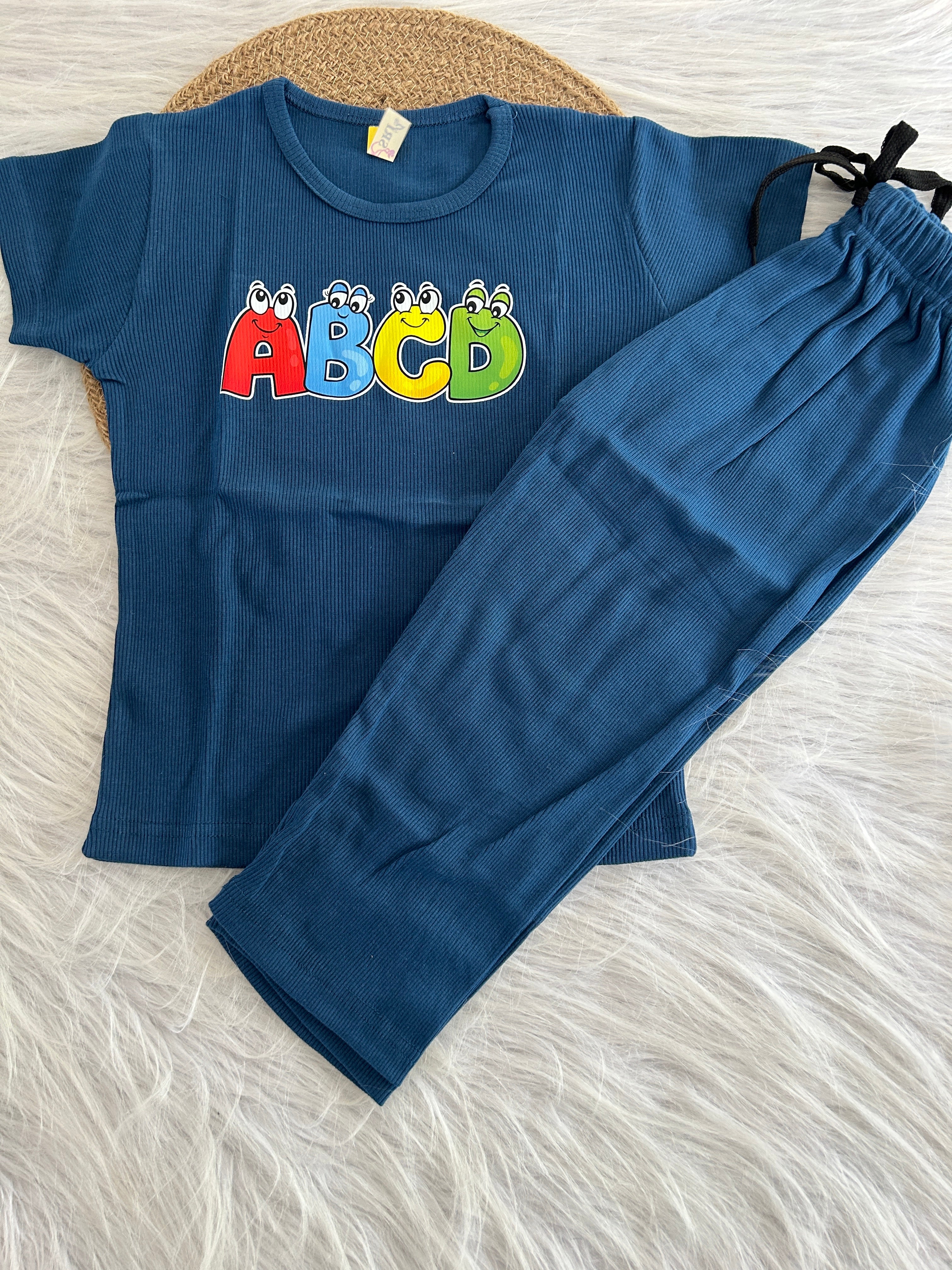 RIBBED PYJAMA SETS FOR GIRLS 1130