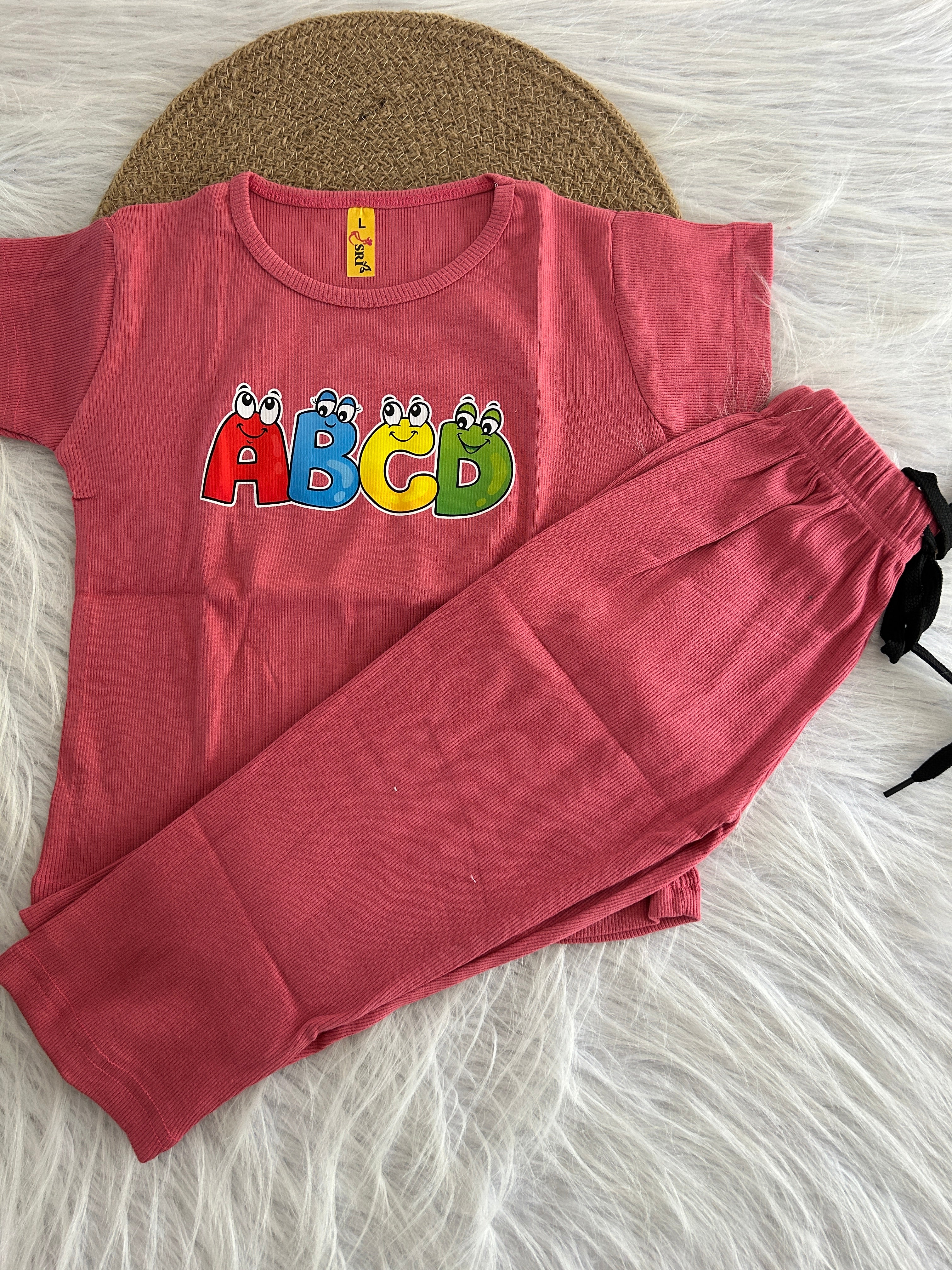 RIBBED PYJAMA SETS FOR GIRLS 1130