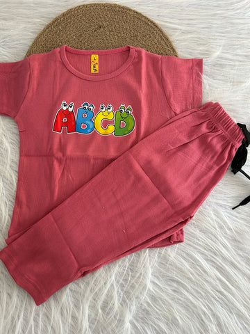 RIBBED PYJAMA SETS FOR GIRLS 1130