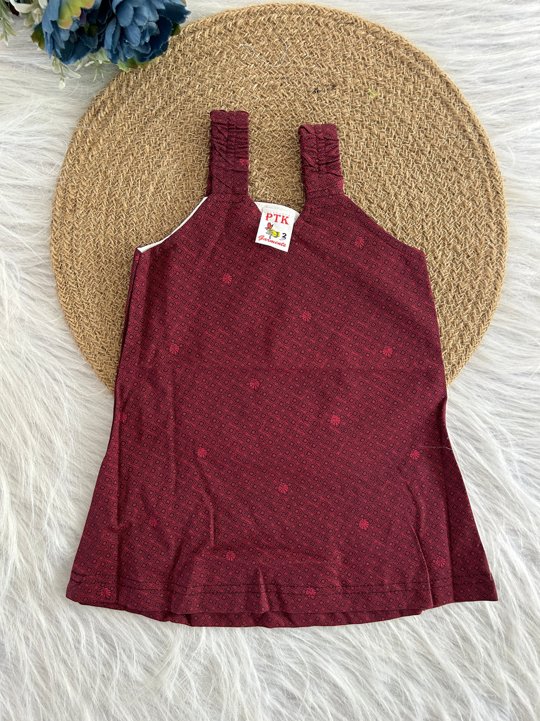 BELT FROCK/ SLEEVELESS FROCK/SUMMER FROCK 1103