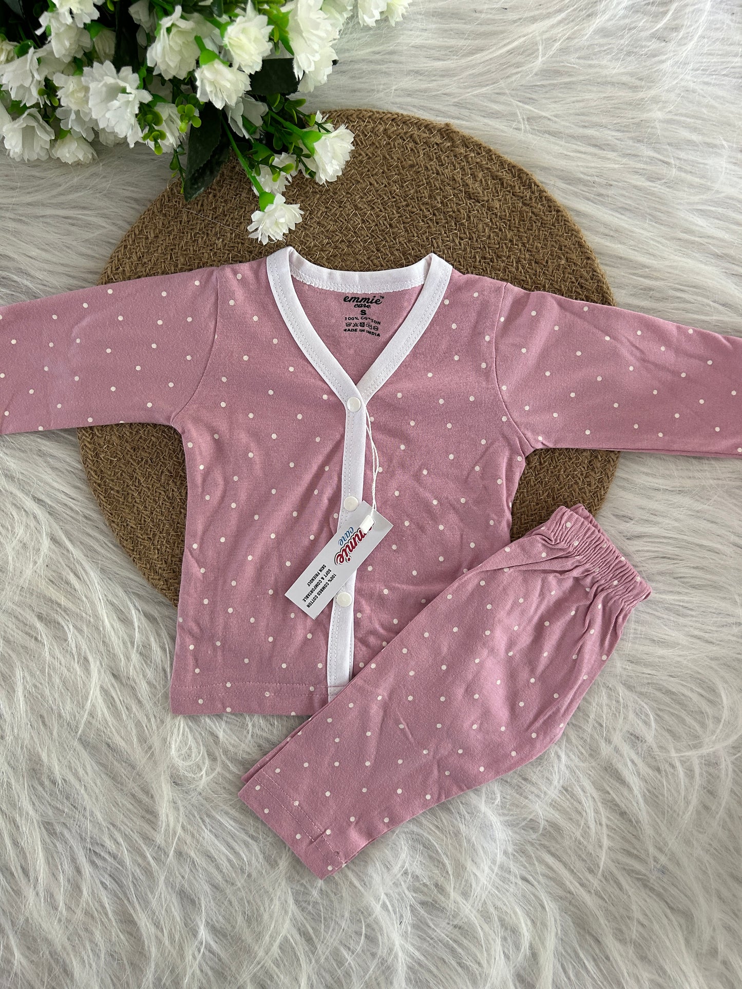 FULL SLEEVE/ JABLA SETS 0-3 MONTHS 1128
