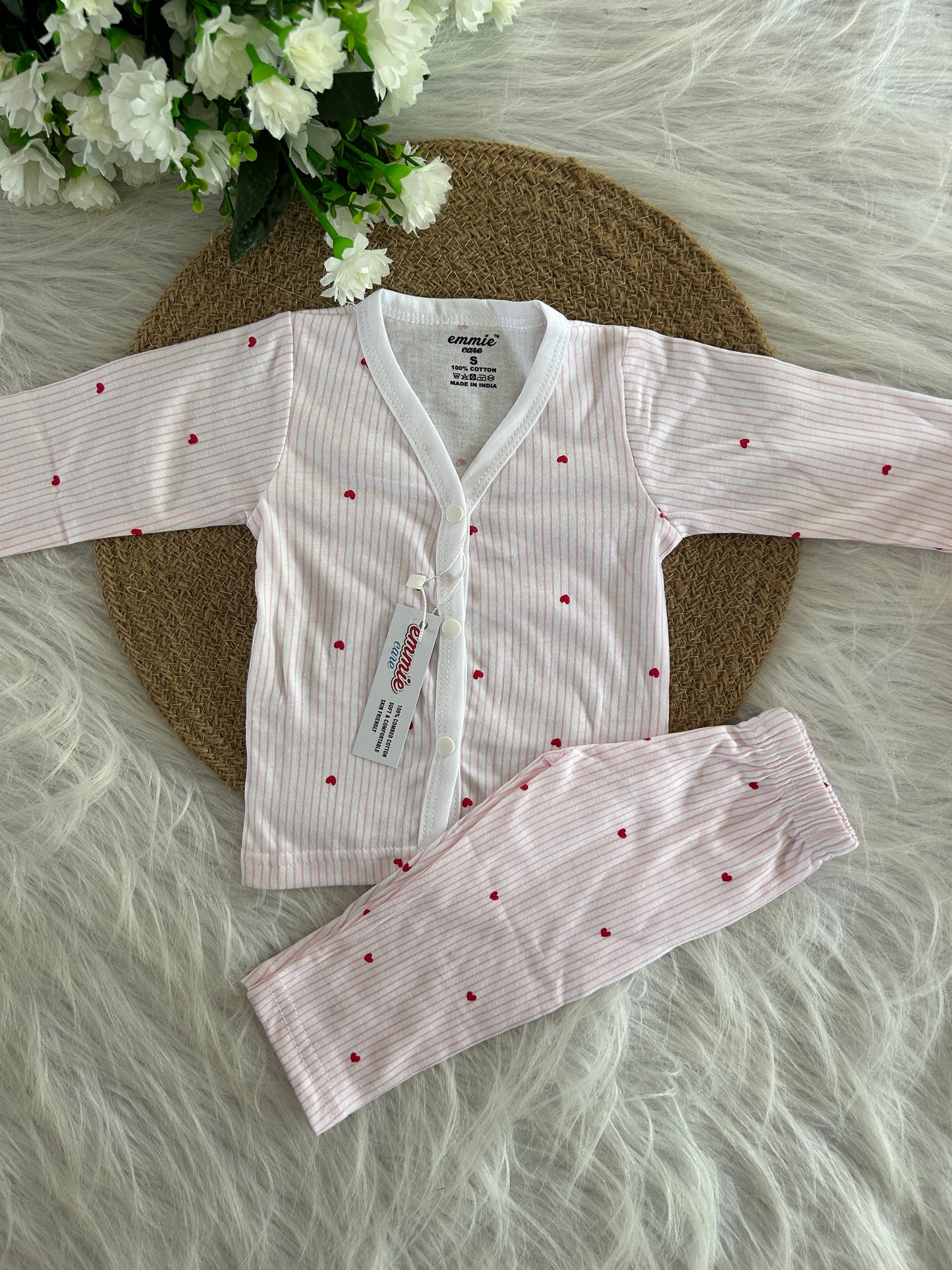 FULL SLEEVE/ JABLA SETS 0-3 MONTHS 1128
