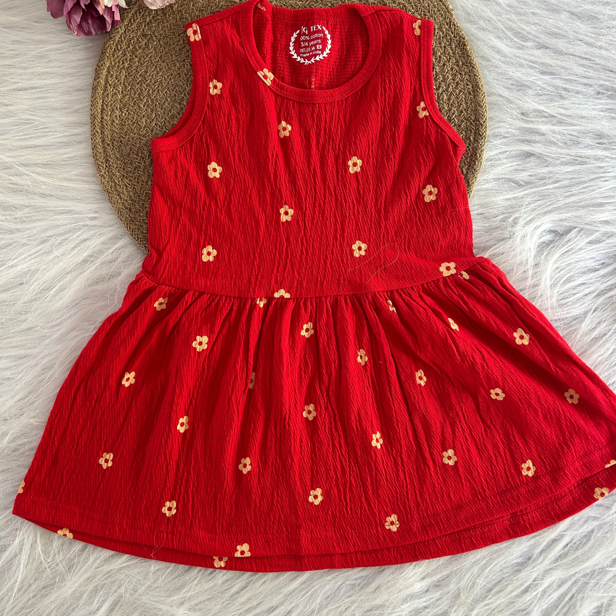 SLEEVELESS FROCKS  2-3 YEARS 1131