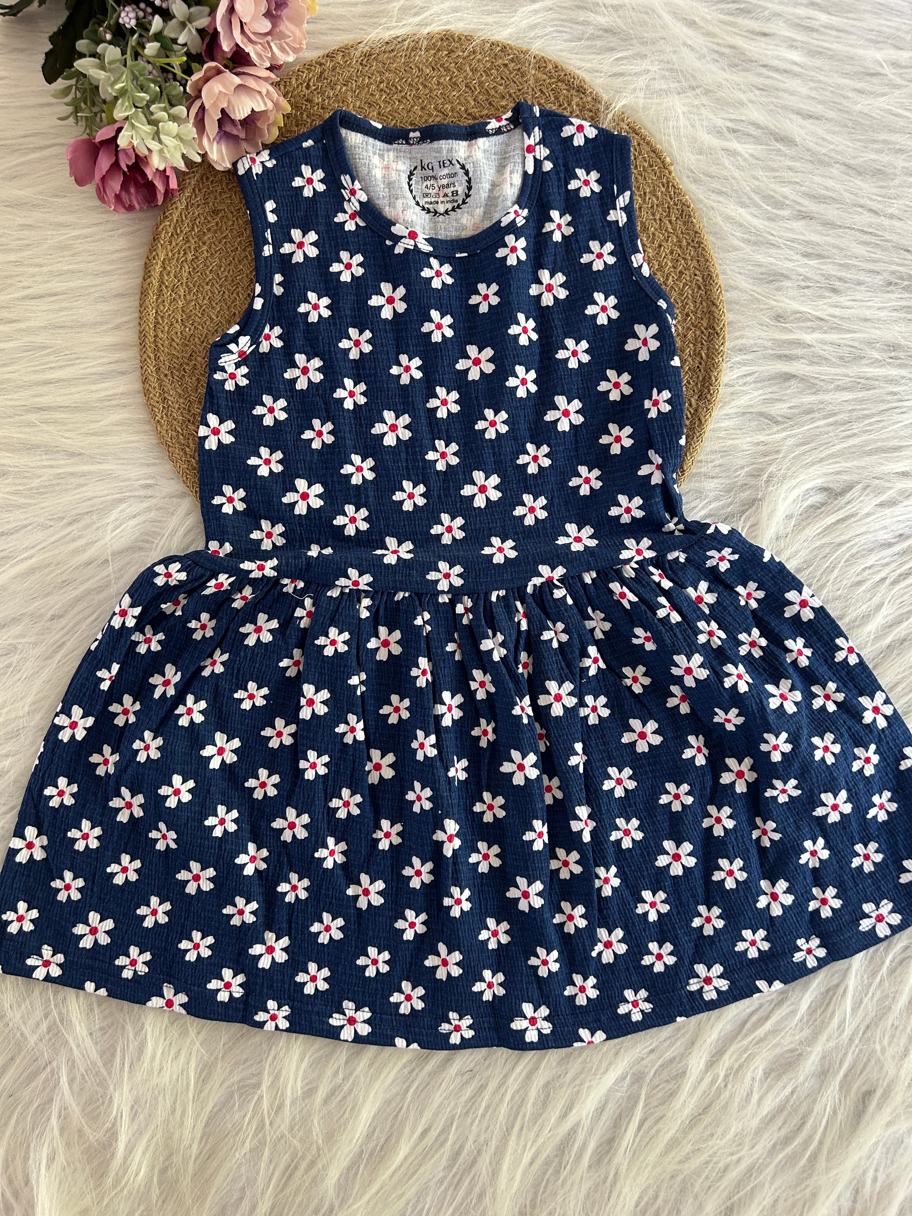 SLEEVELESS FROCKS  2-3 YEARS 1131