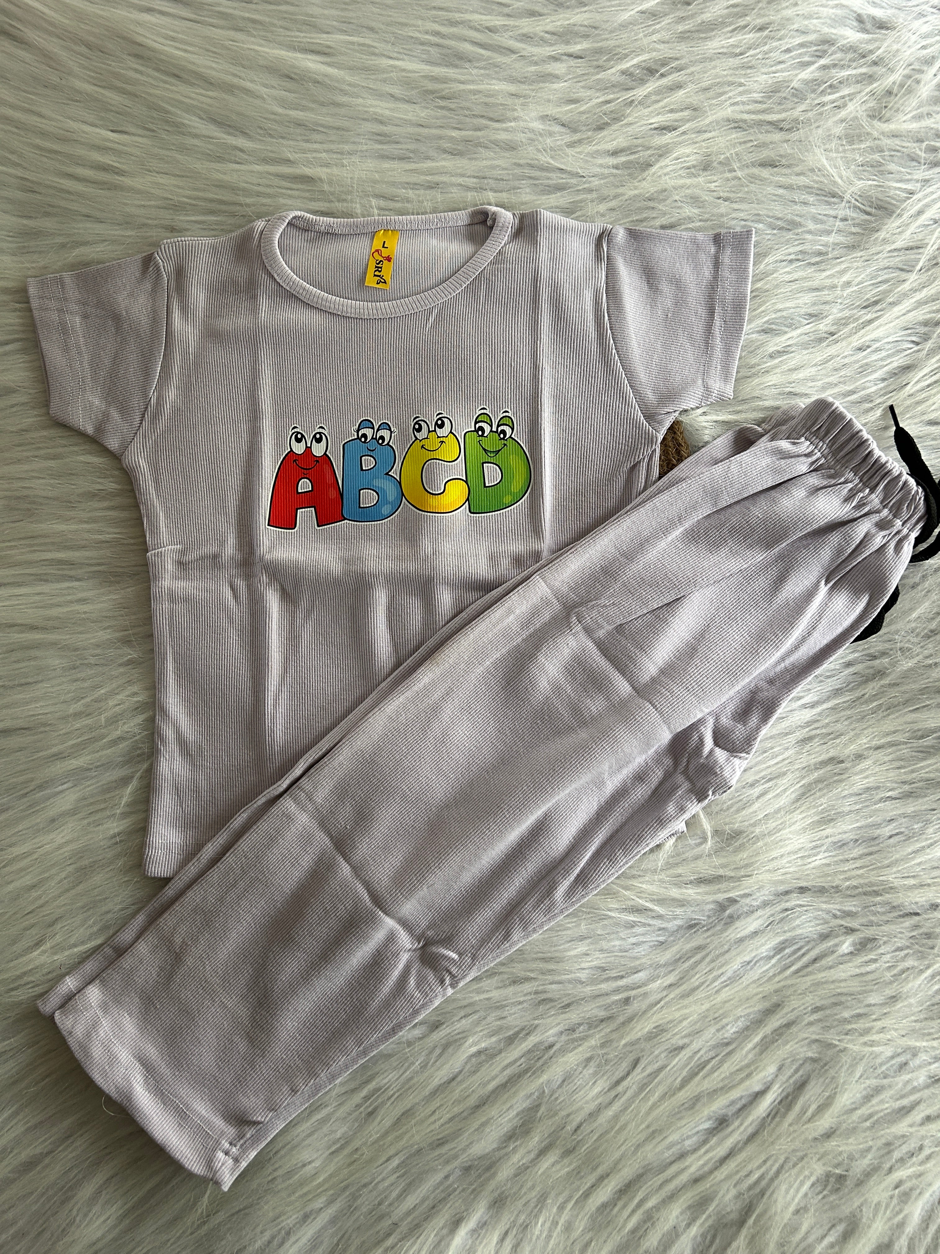 RIBBED PYJAMA SETS FOR GIRLS 1130