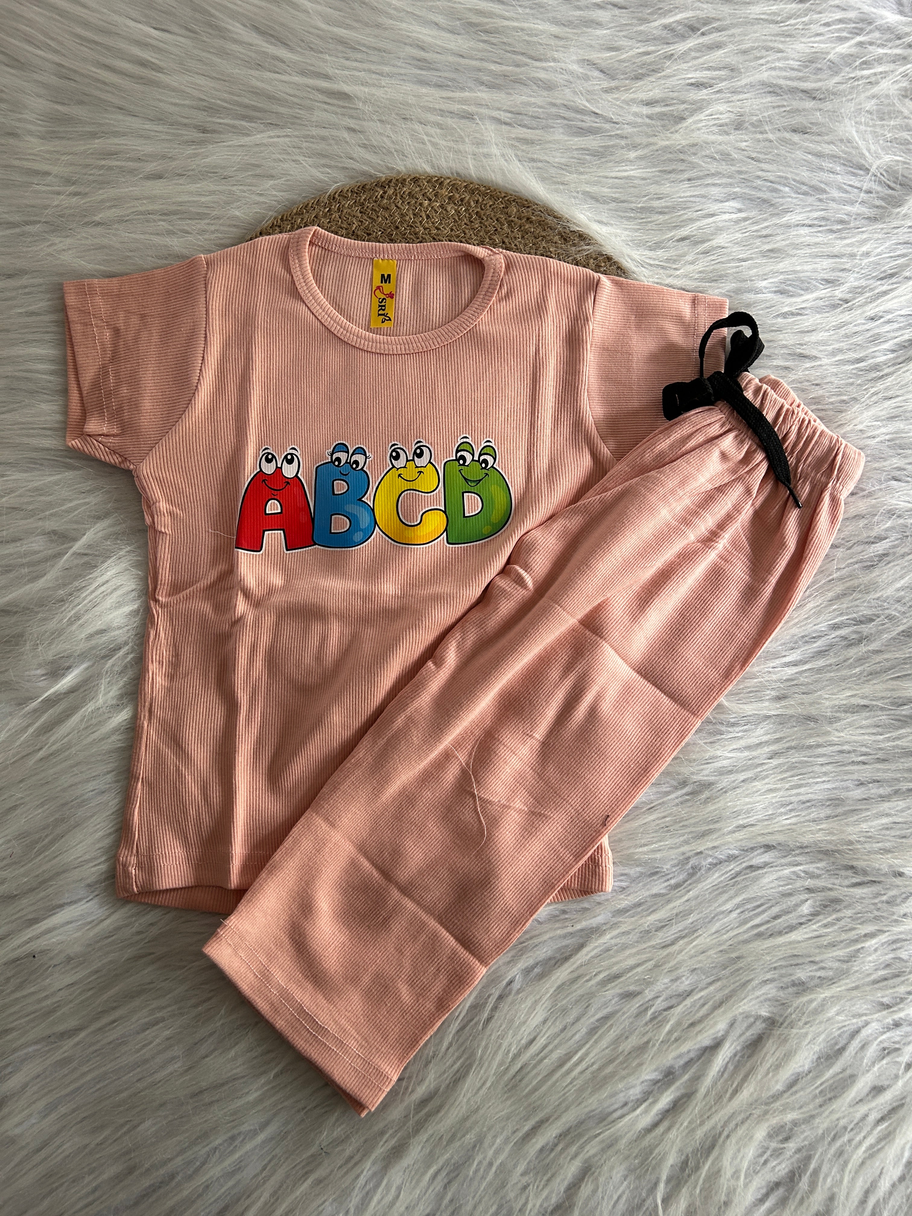 RIBBED PYJAMA SETS FOR GIRLS 1130