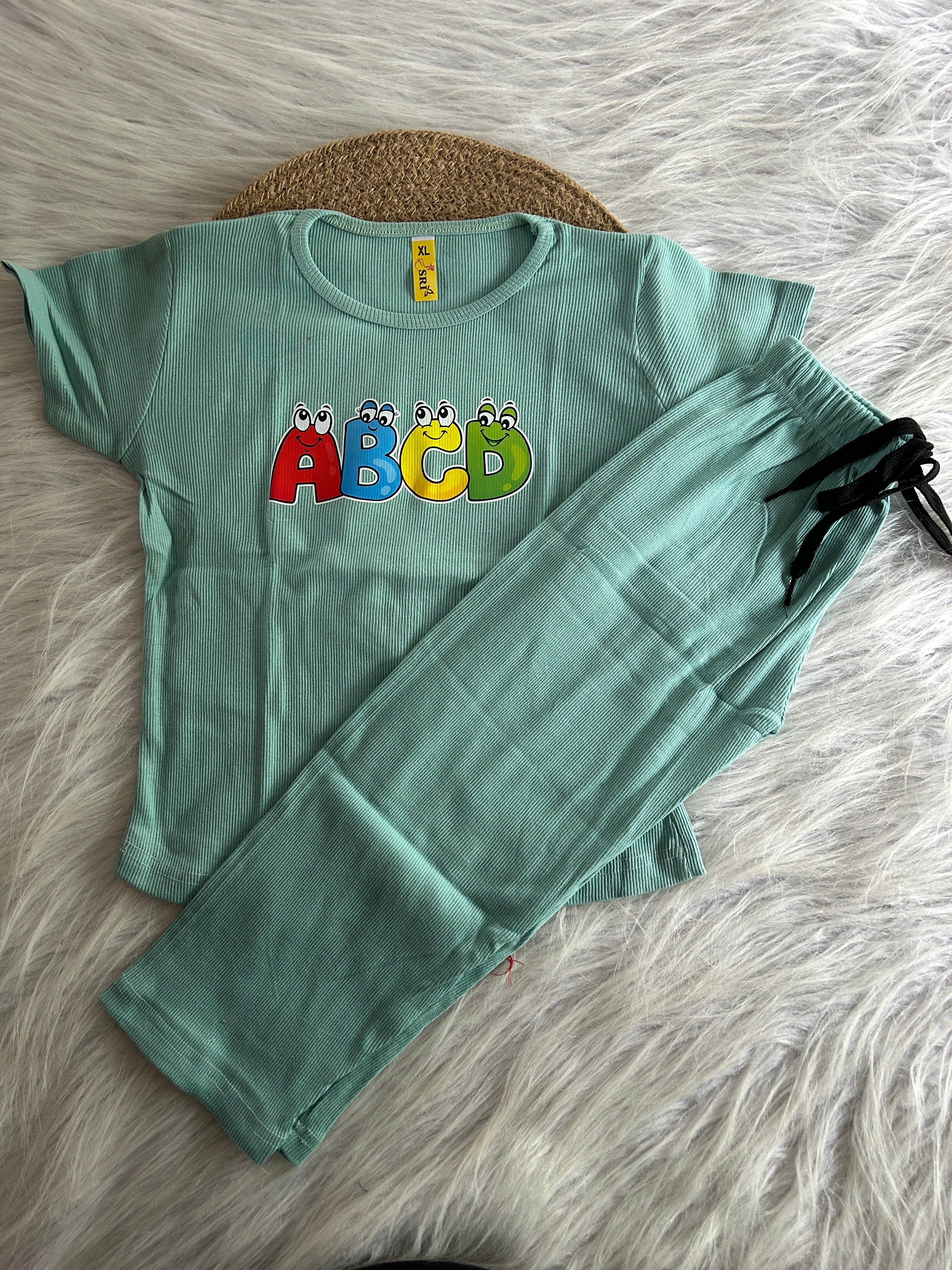 RIBBED PYJAMA SETS FOR GIRLS 1130