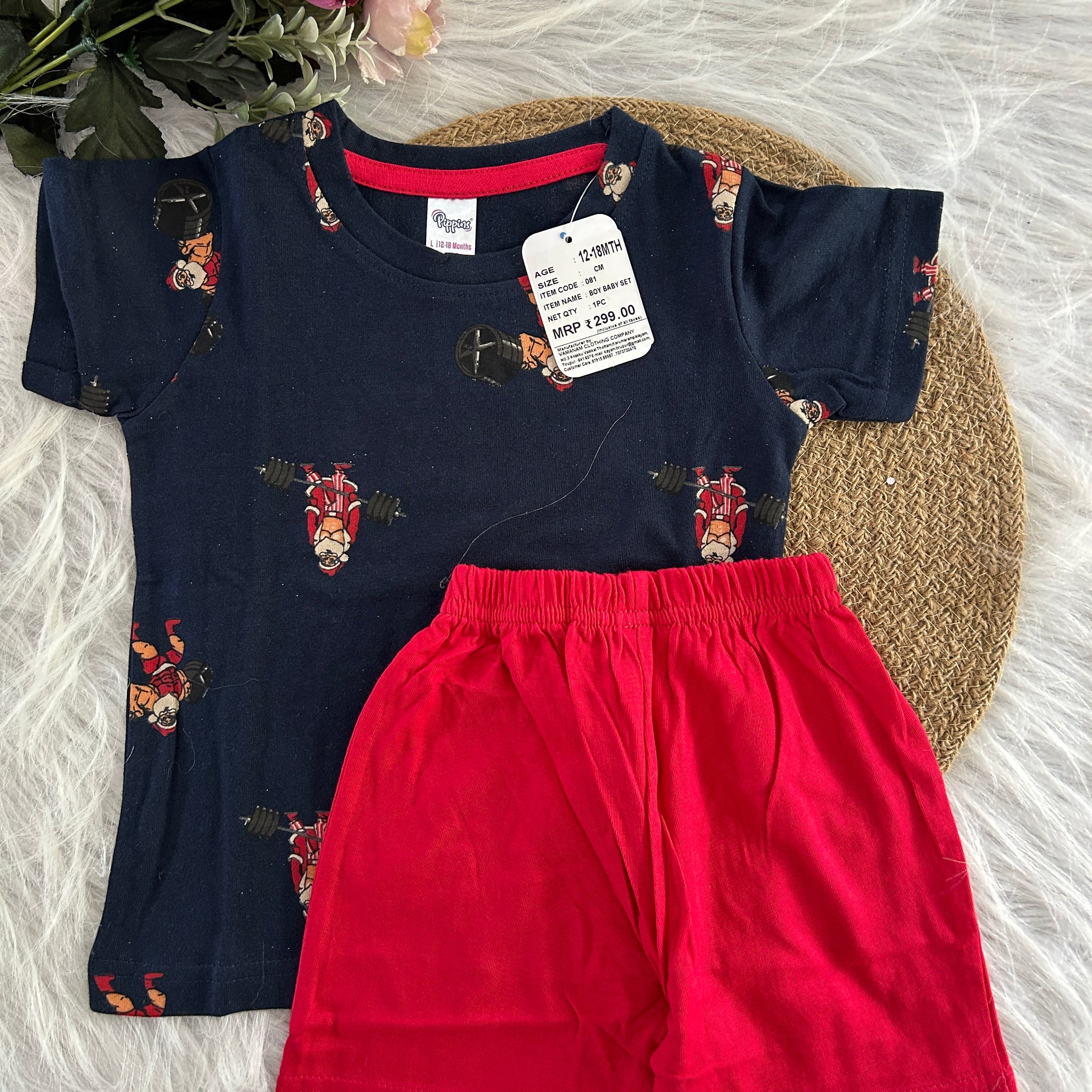 SHORTS SETS 12-18 MONTH BOYS 1158