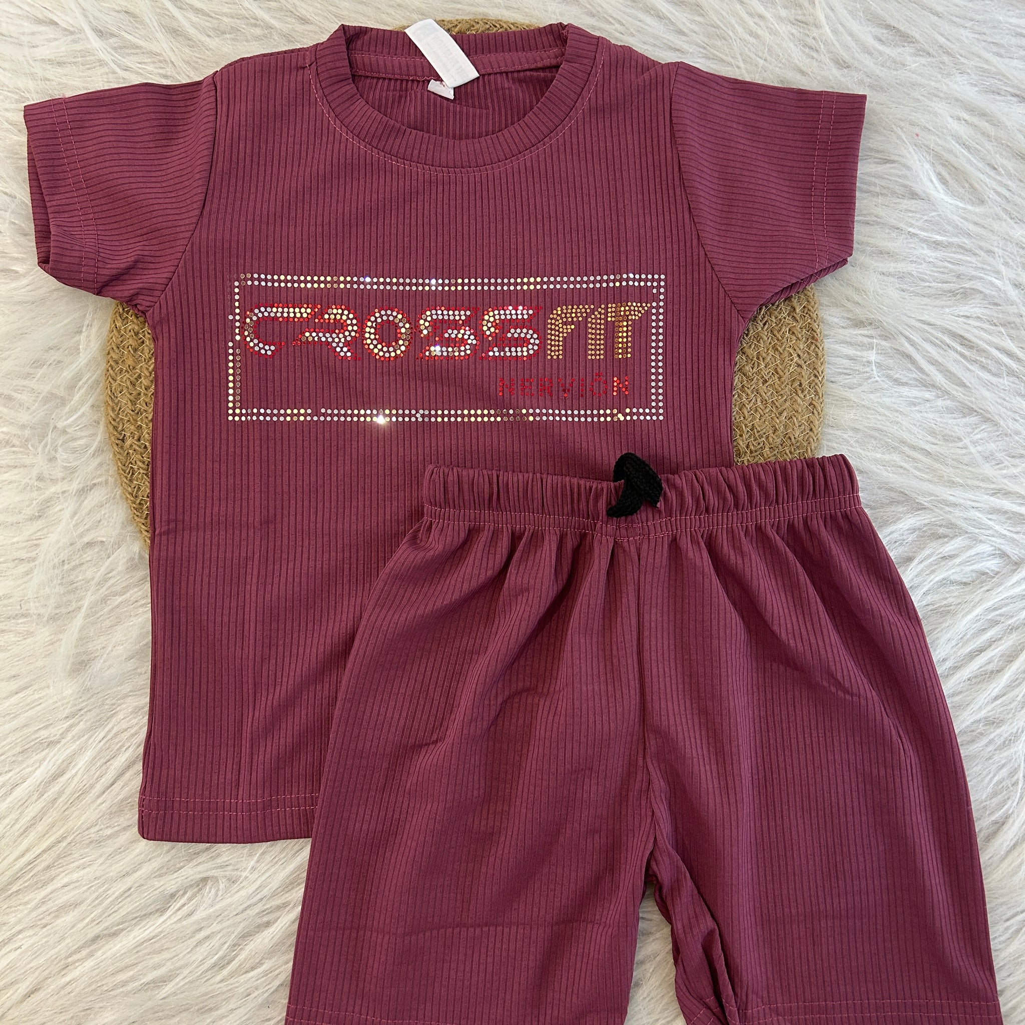 RIBBED CO ORD SETS 1179