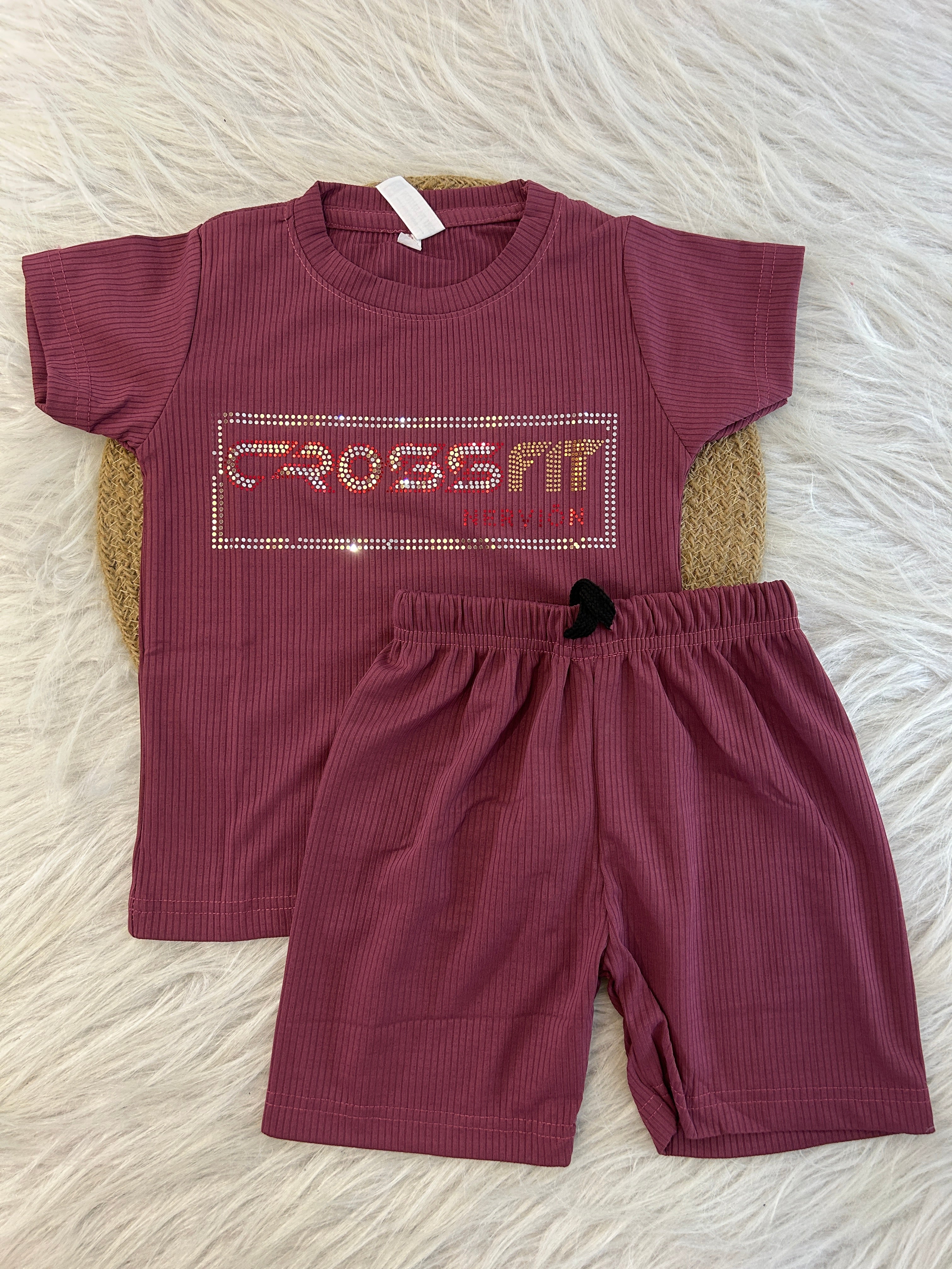 RIBBED CO ORD SETS 1179