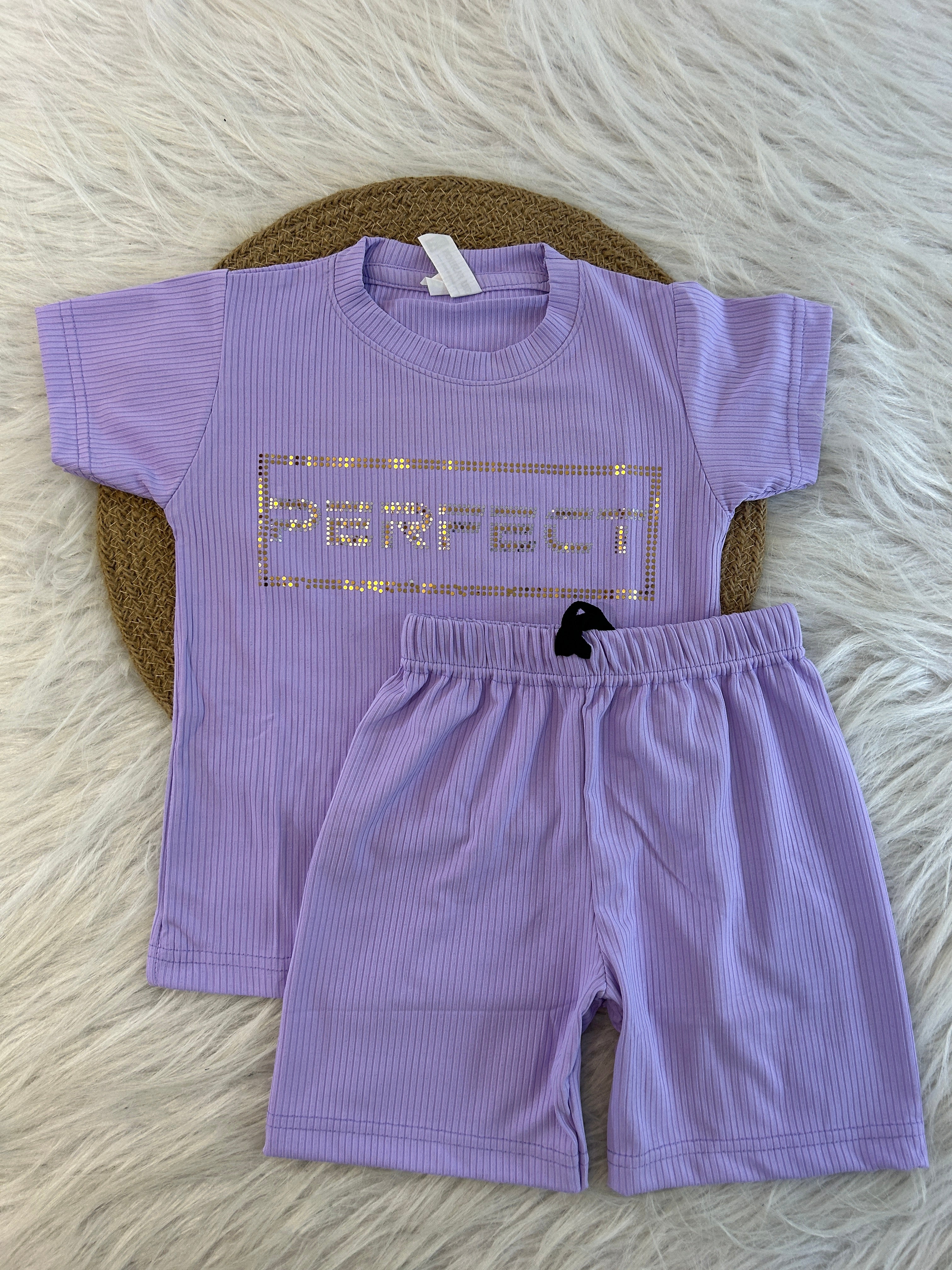 RIBBED CO ORD SETS 1179