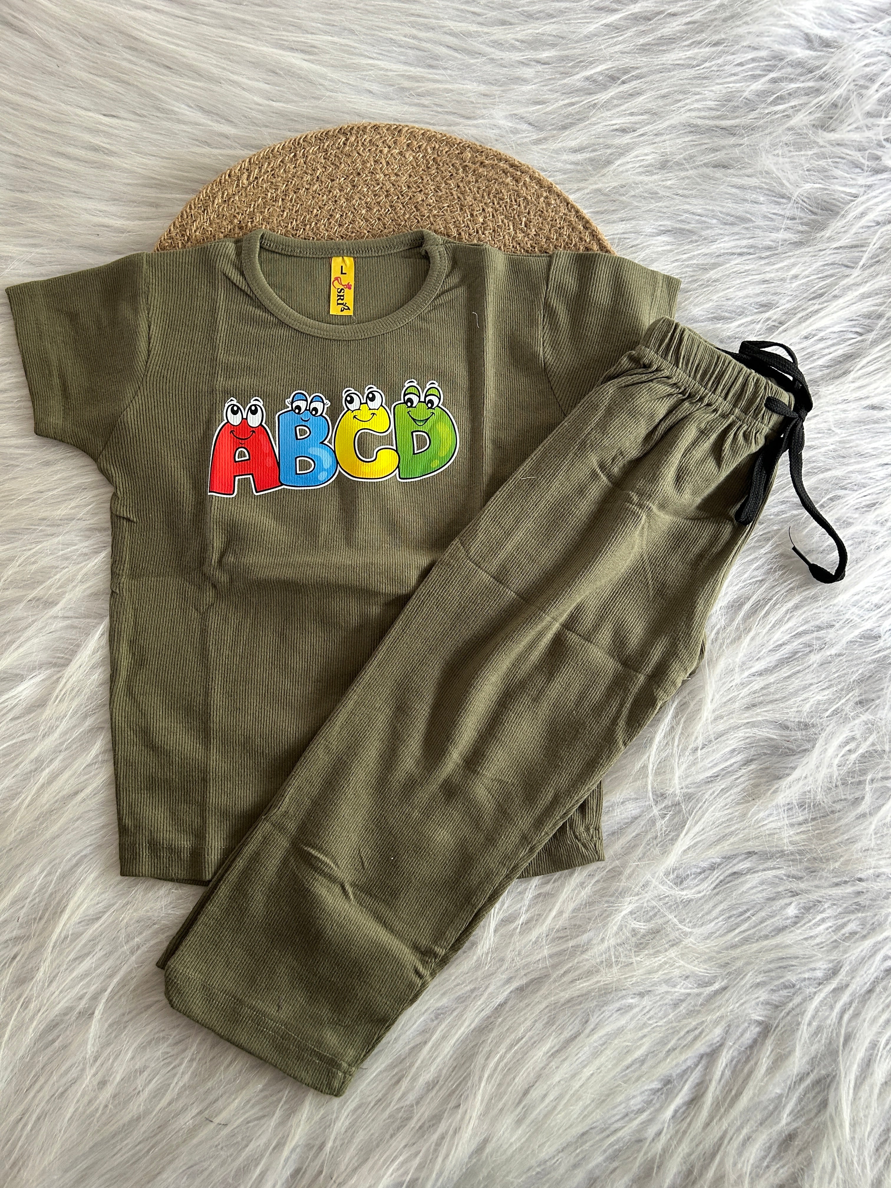RIBBED PYJAMA SETS FOR GIRLS 1130