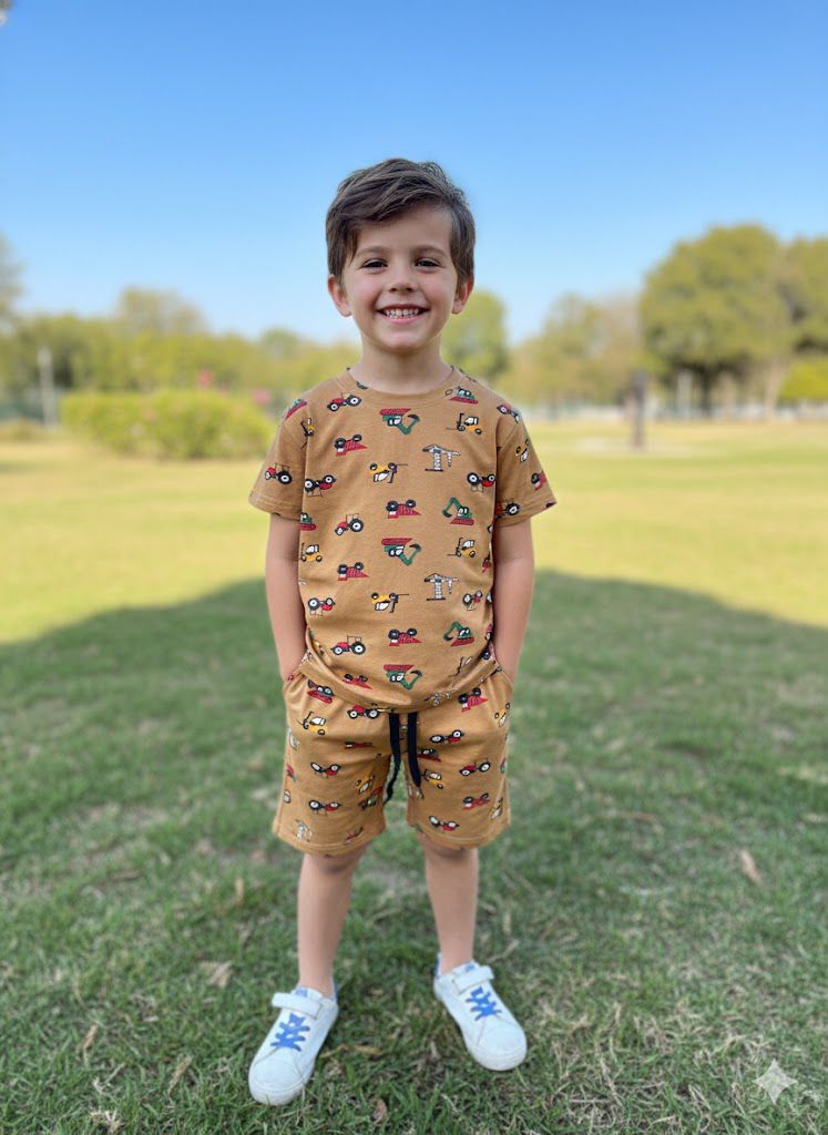 CARTOON COORD SET 1078