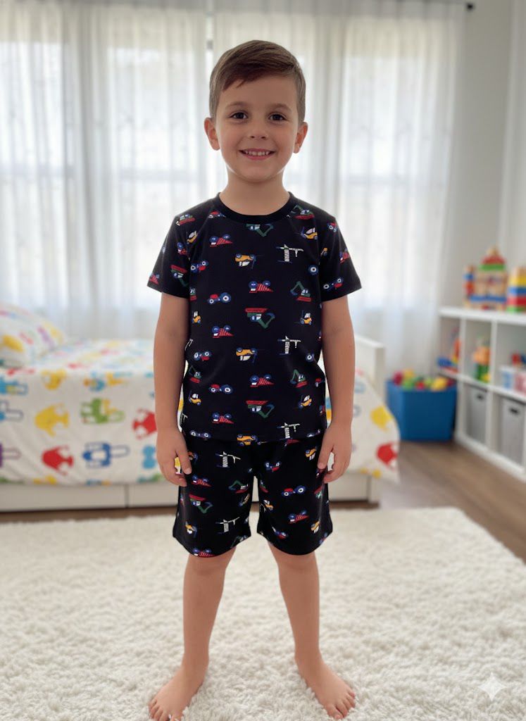 CARTOON COORD SET 1078