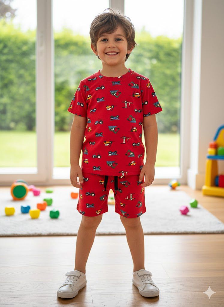 CARTOON COORD SET 1078