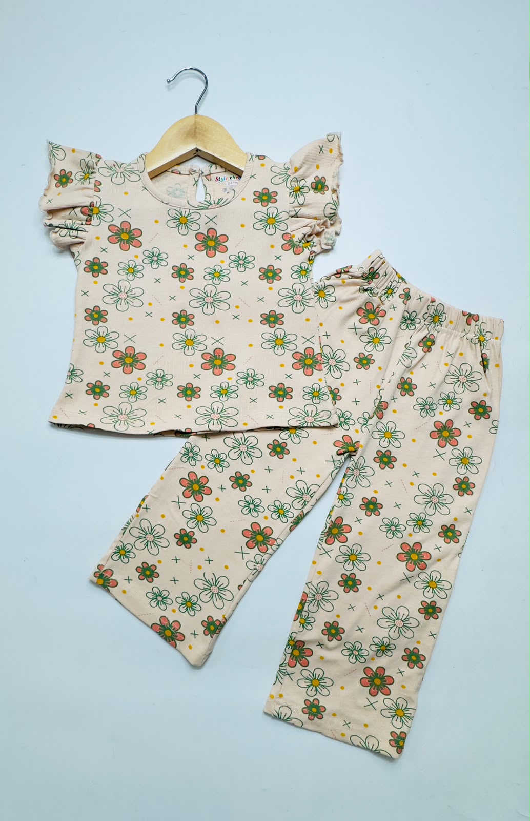 RUFFLE SLEEVE COORD SETS