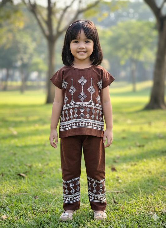 PRINTED  PANT SET 1969